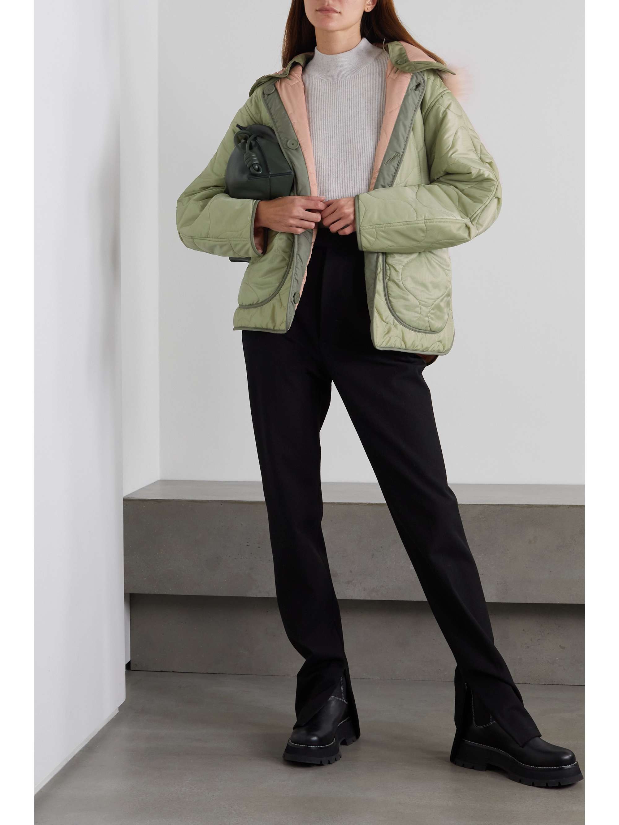 quilted shell jacket | MARFA STANCE 