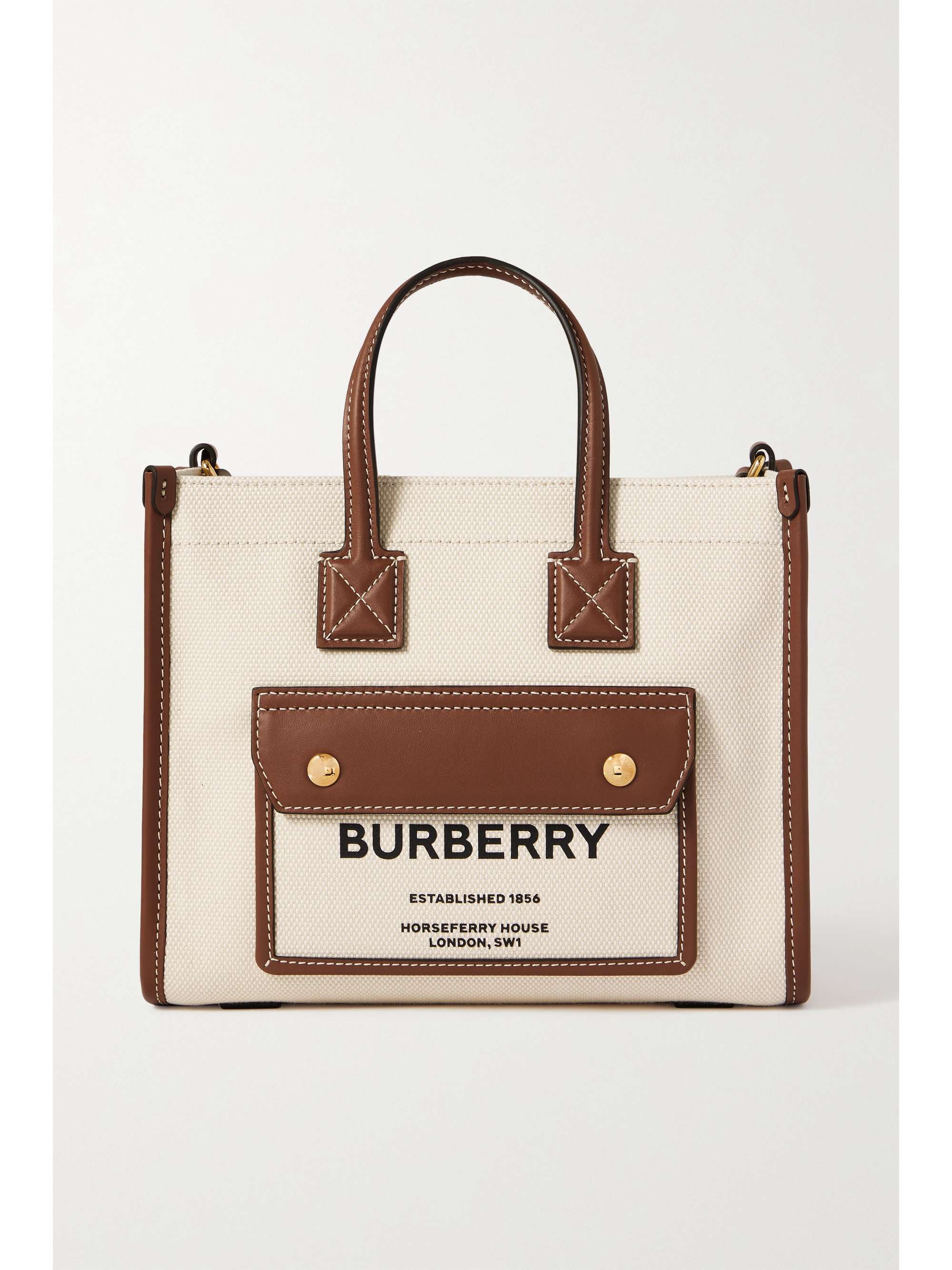 Burberry Canvas Tote Bag