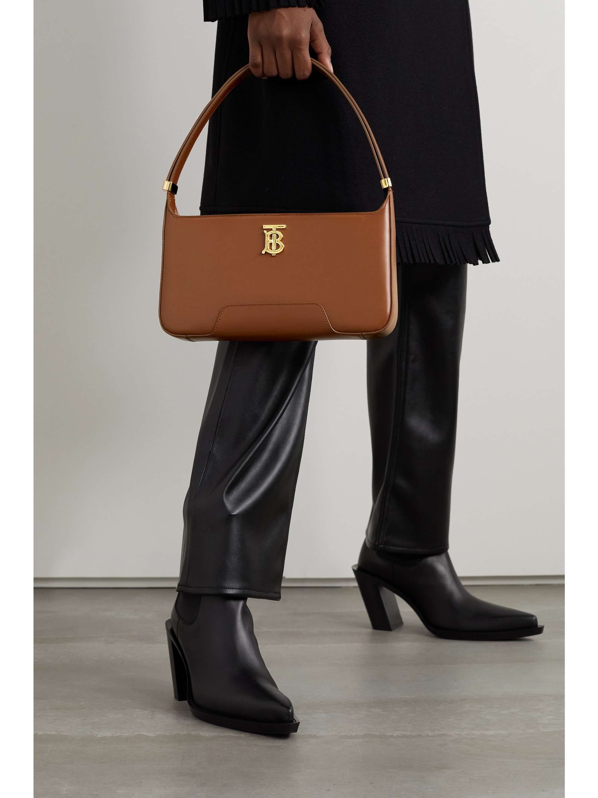 BURBERRY Medium leather shoulder bag