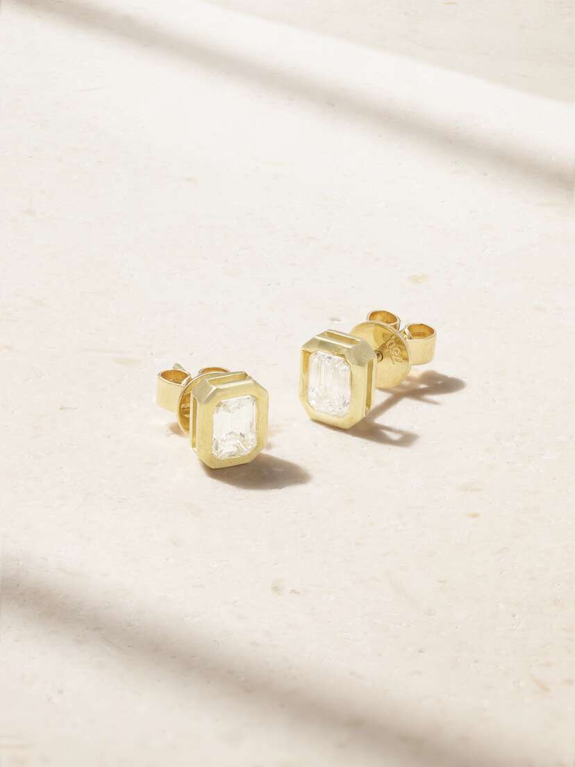Anita Ko 18-karat Gold Diamond Earrings