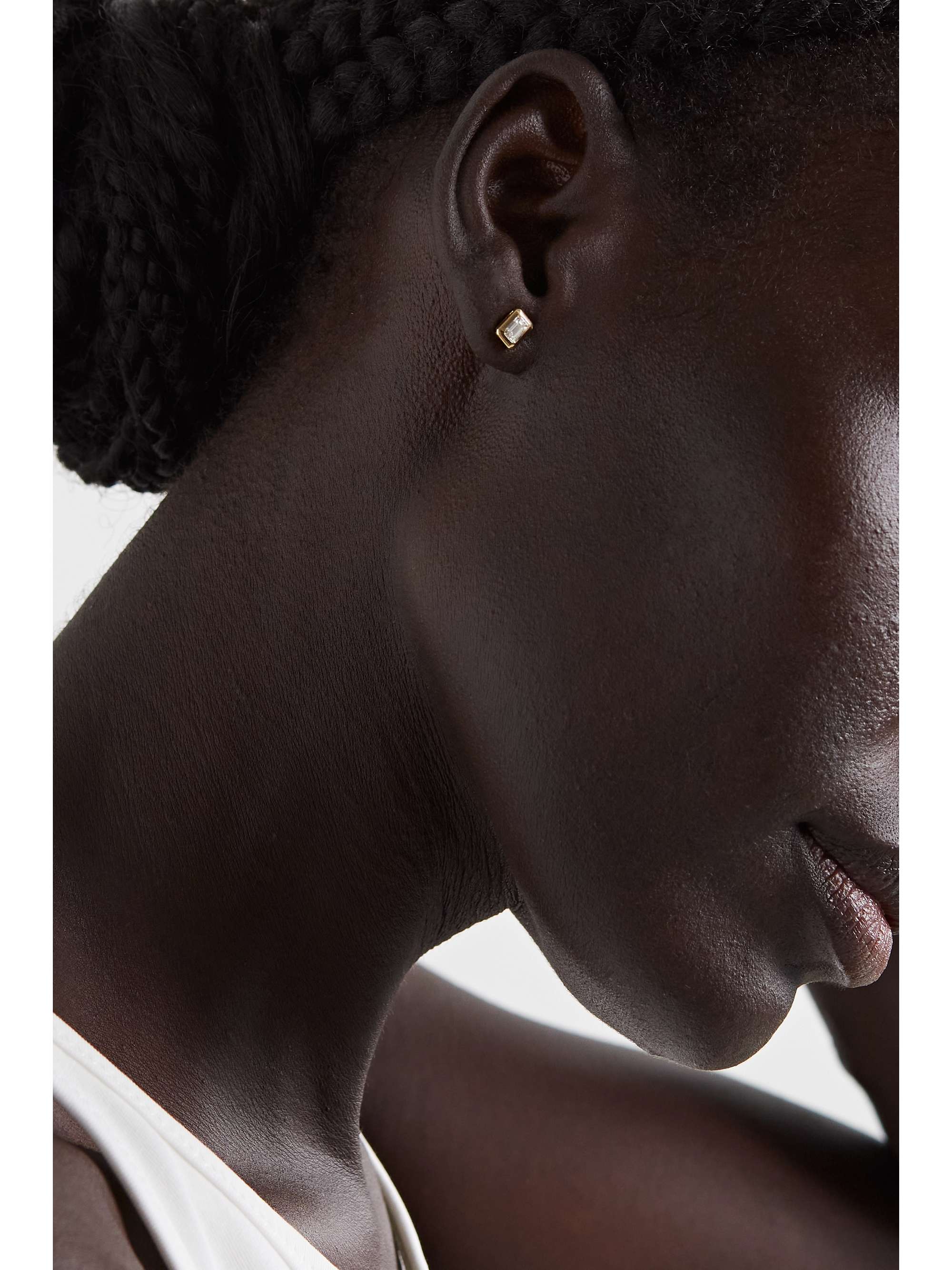 ANITA KO 18-karat gold diamond earrings