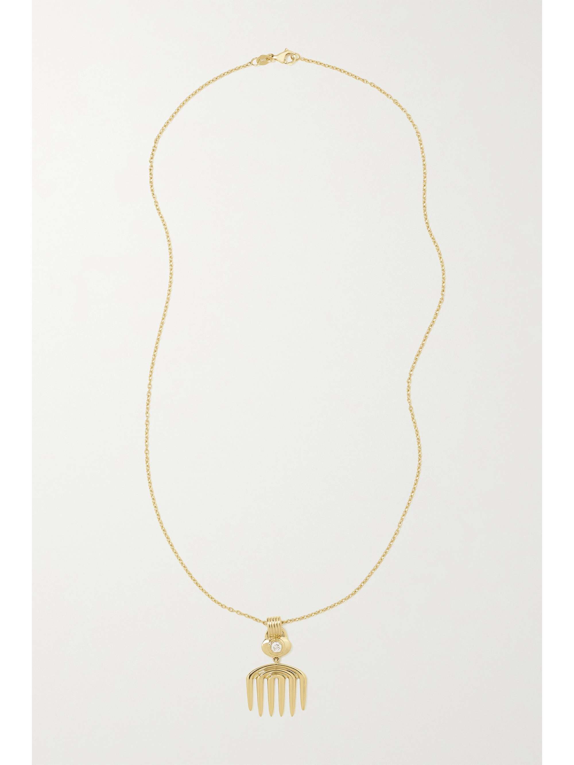 ALMASIKA Vici Kette aus 18 Karat Gold mit Diamant