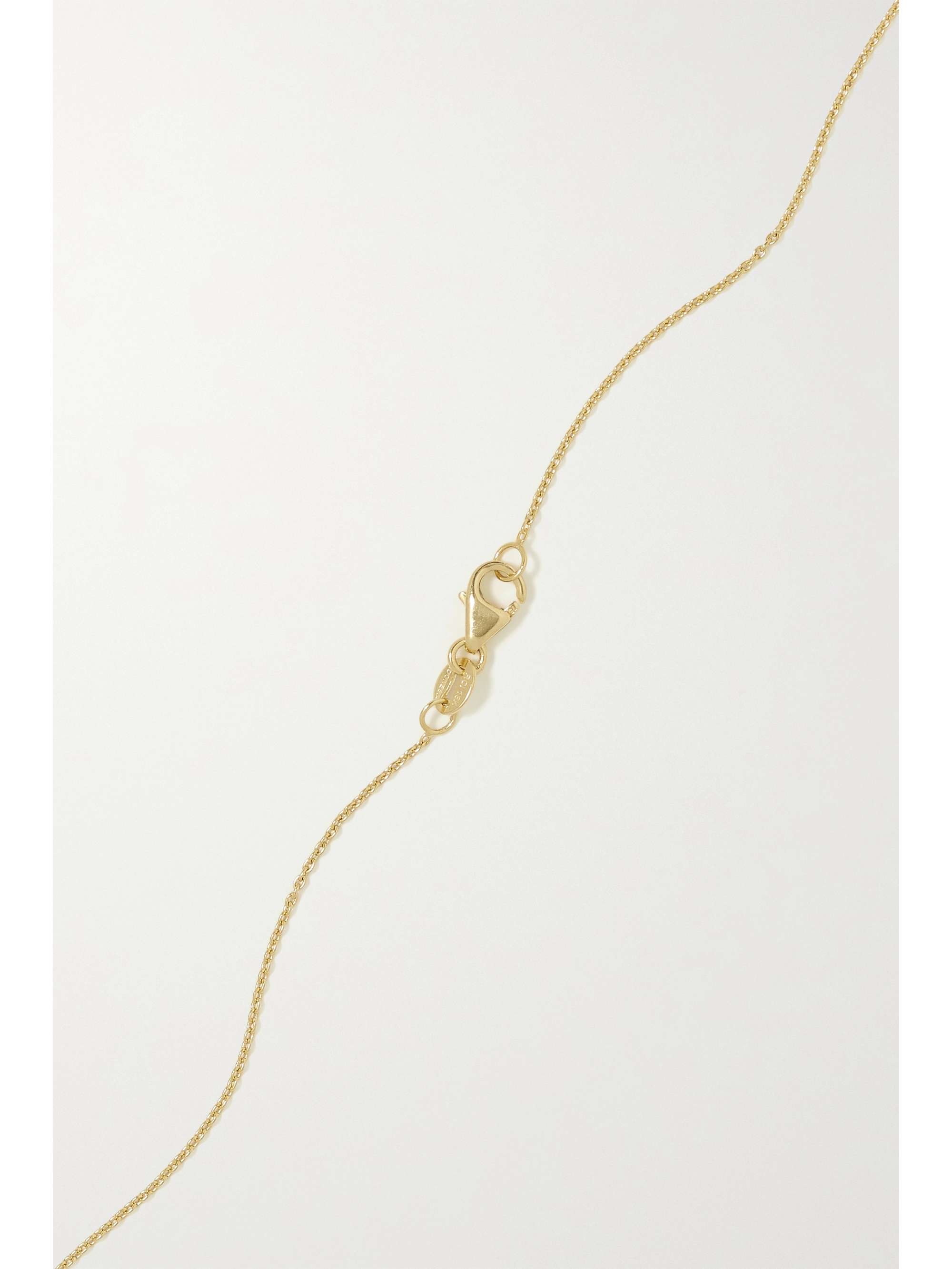 ALMASIKA Petite Universum 18-karat gold diamond necklace