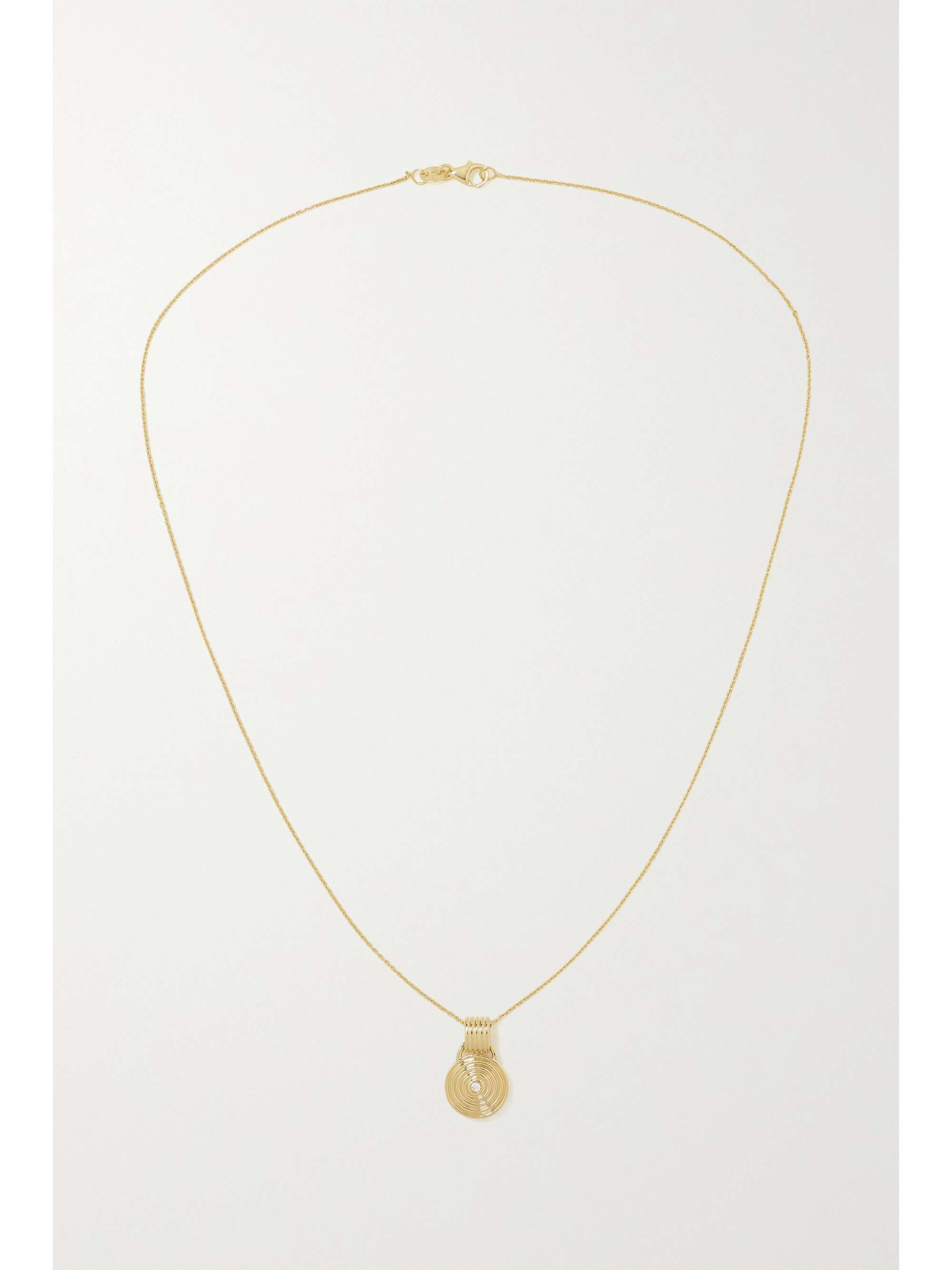 ALMASIKA Petite Universum 18-karat gold diamond necklace