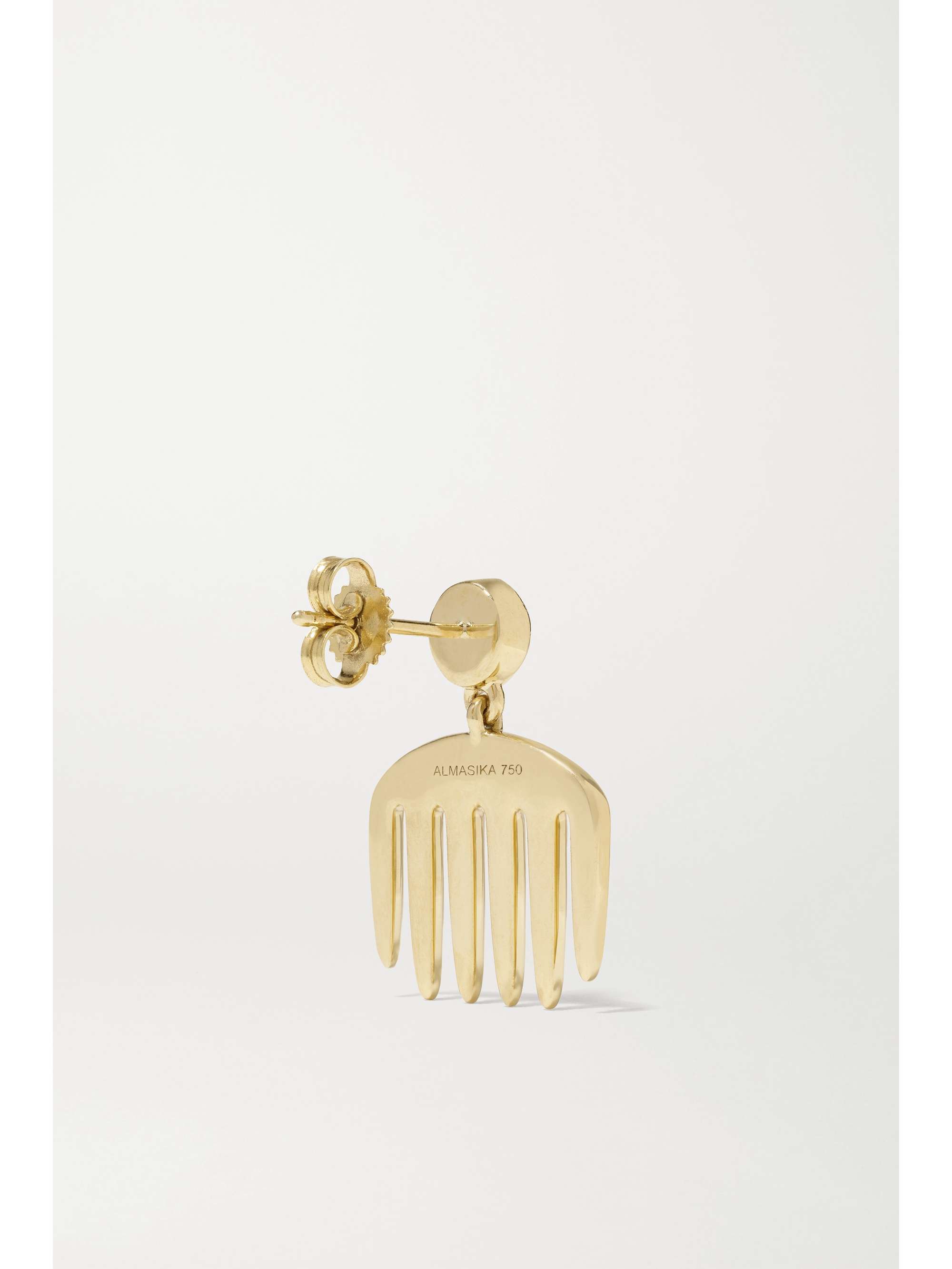 ALMASIKA Vici Comb Ohrringe aus 18 Karat Gold mit Diamanten