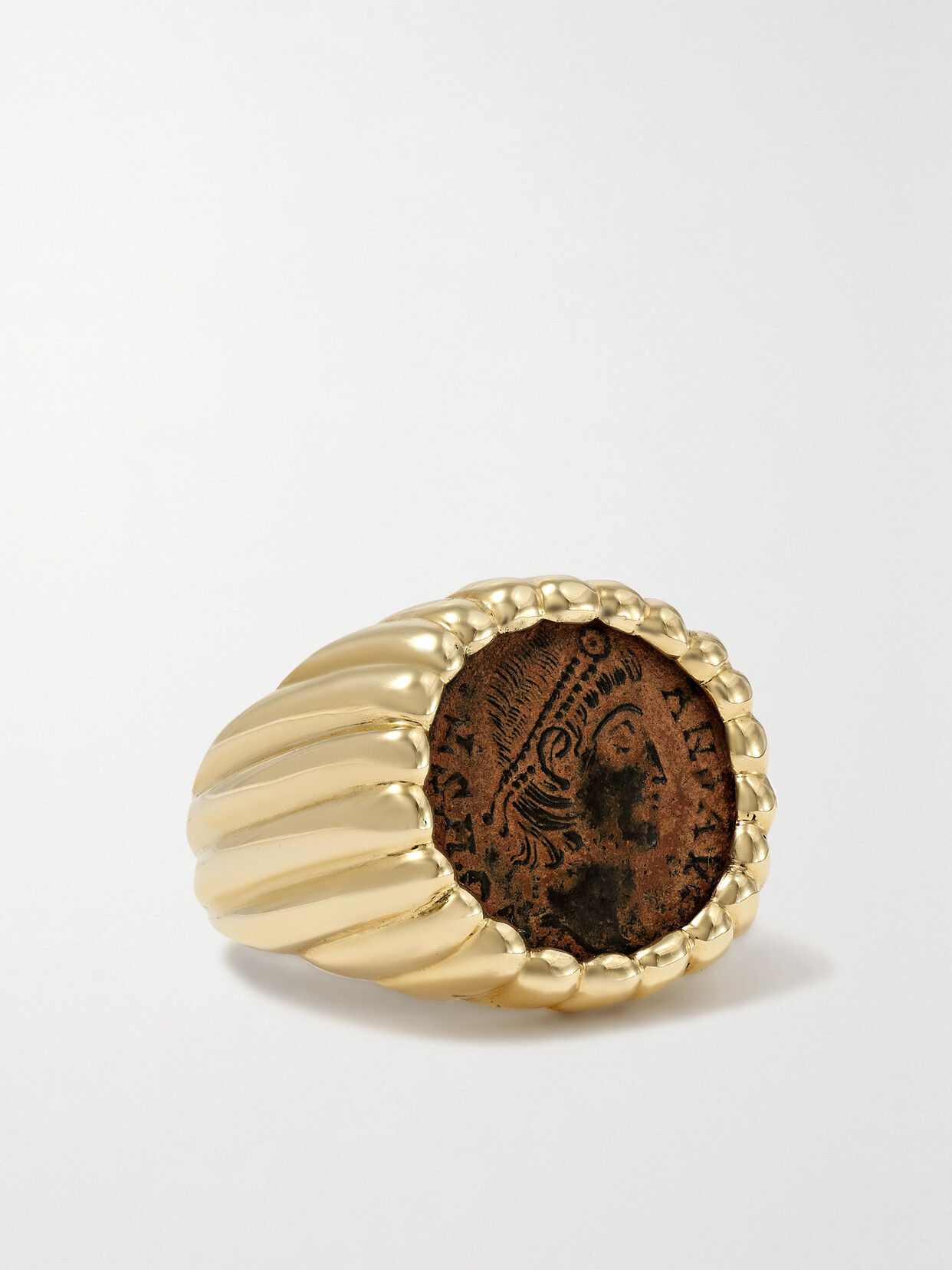 Dubini Authentic Roman 18-karat Gold Ring