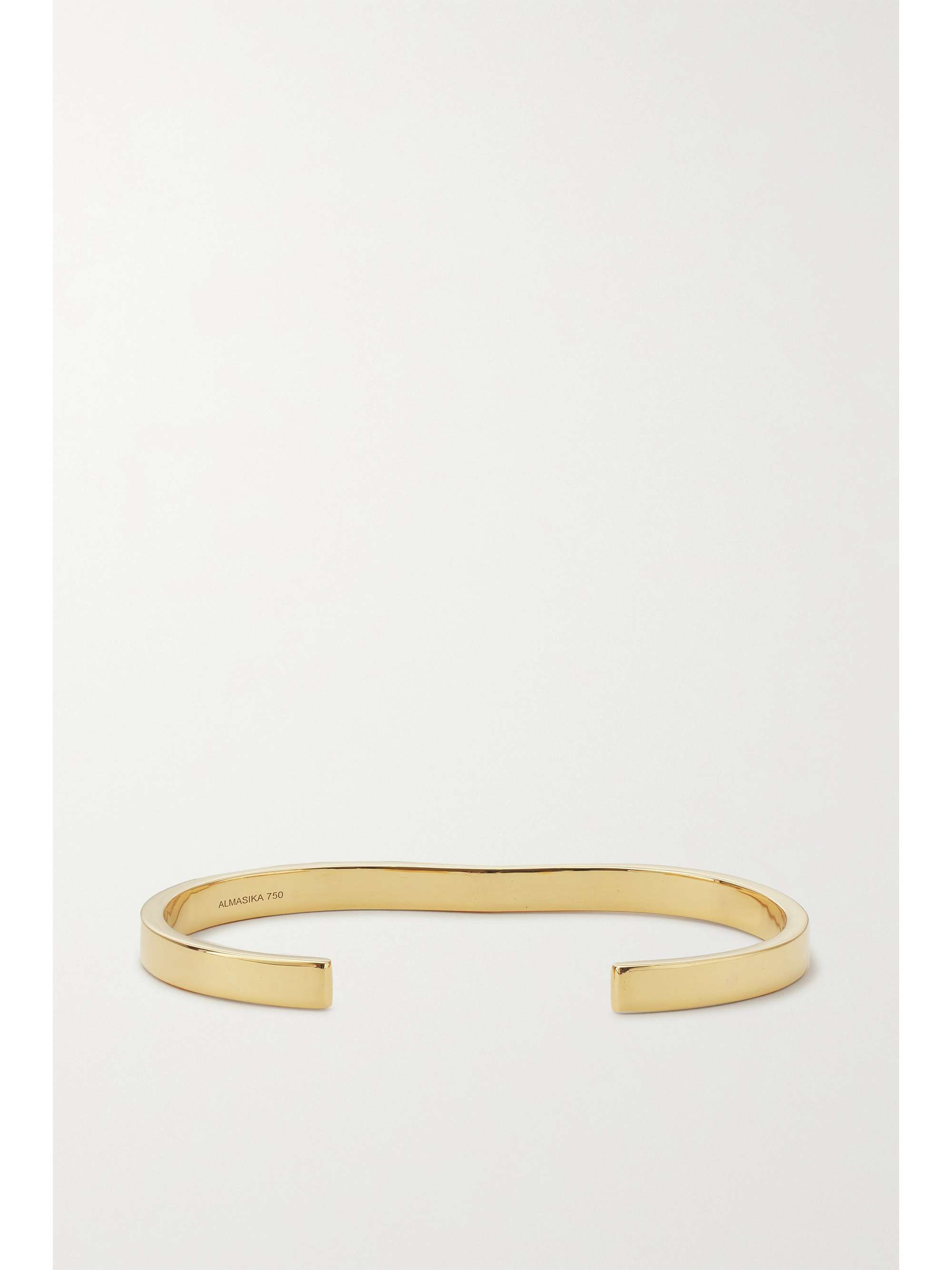 ALMASIKA Berceau 18-karat gold sapphire cuff