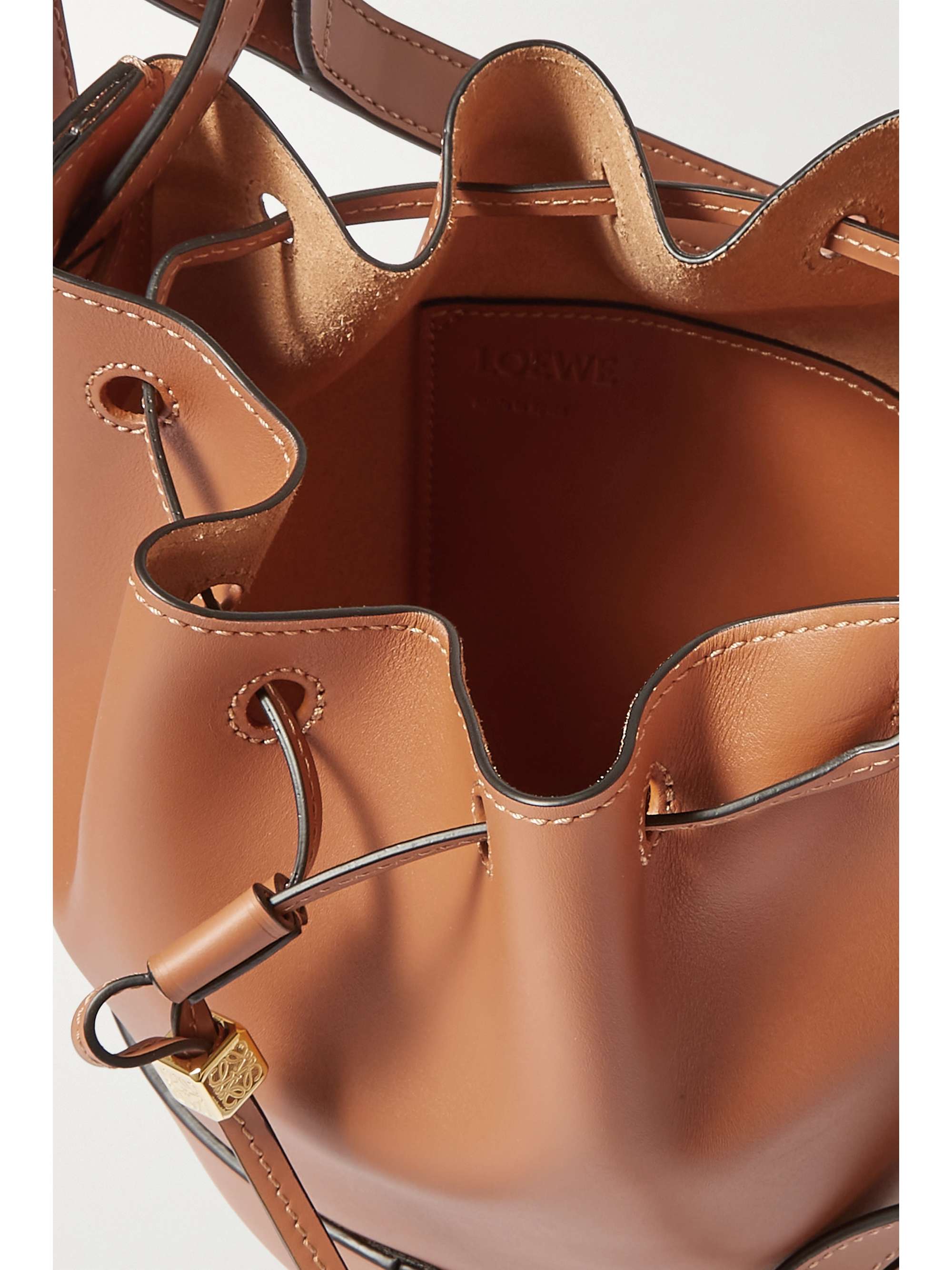 LOEWE Balloon small leather bucket bag