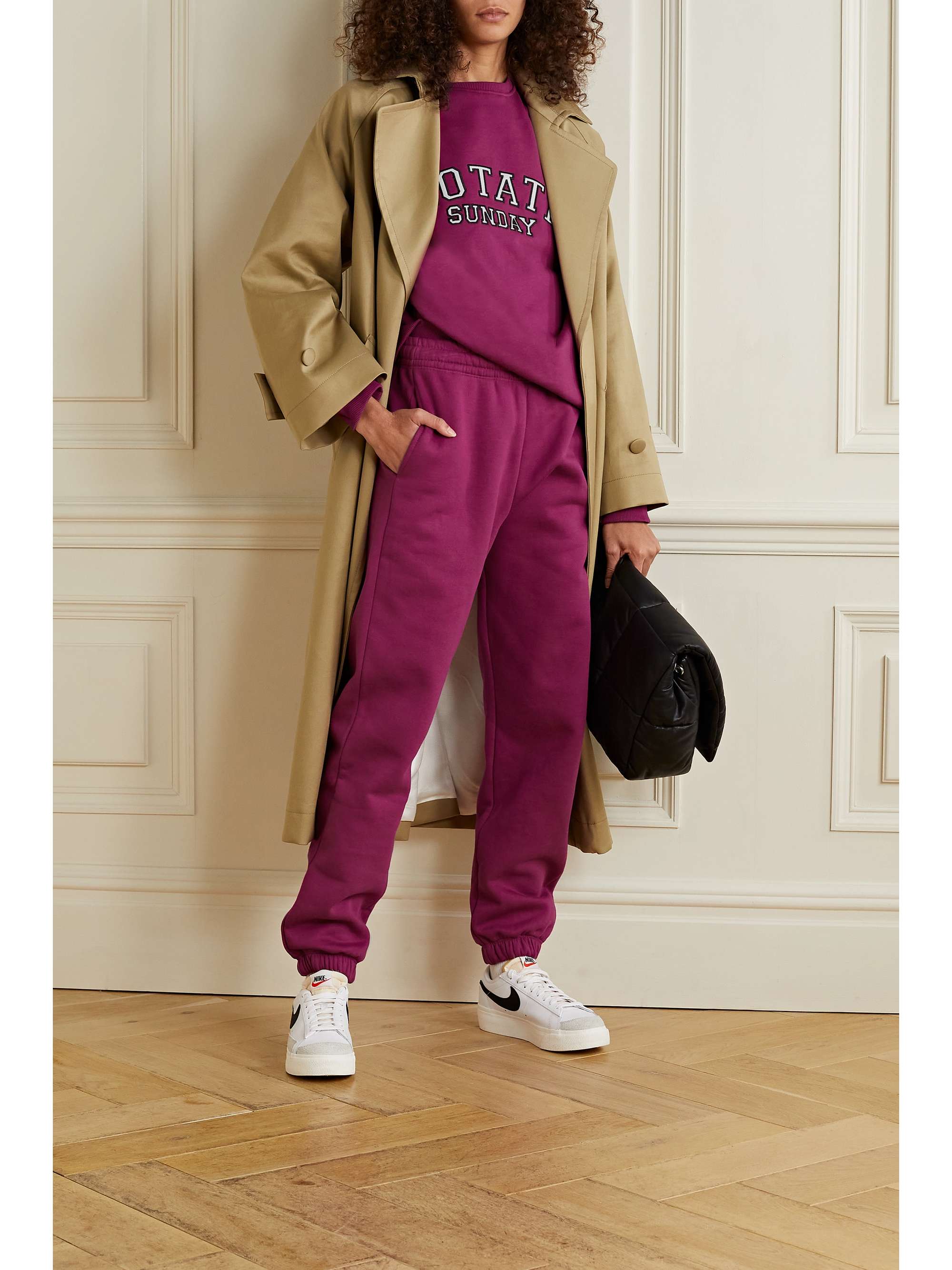 red rotate sunday sweatshirt