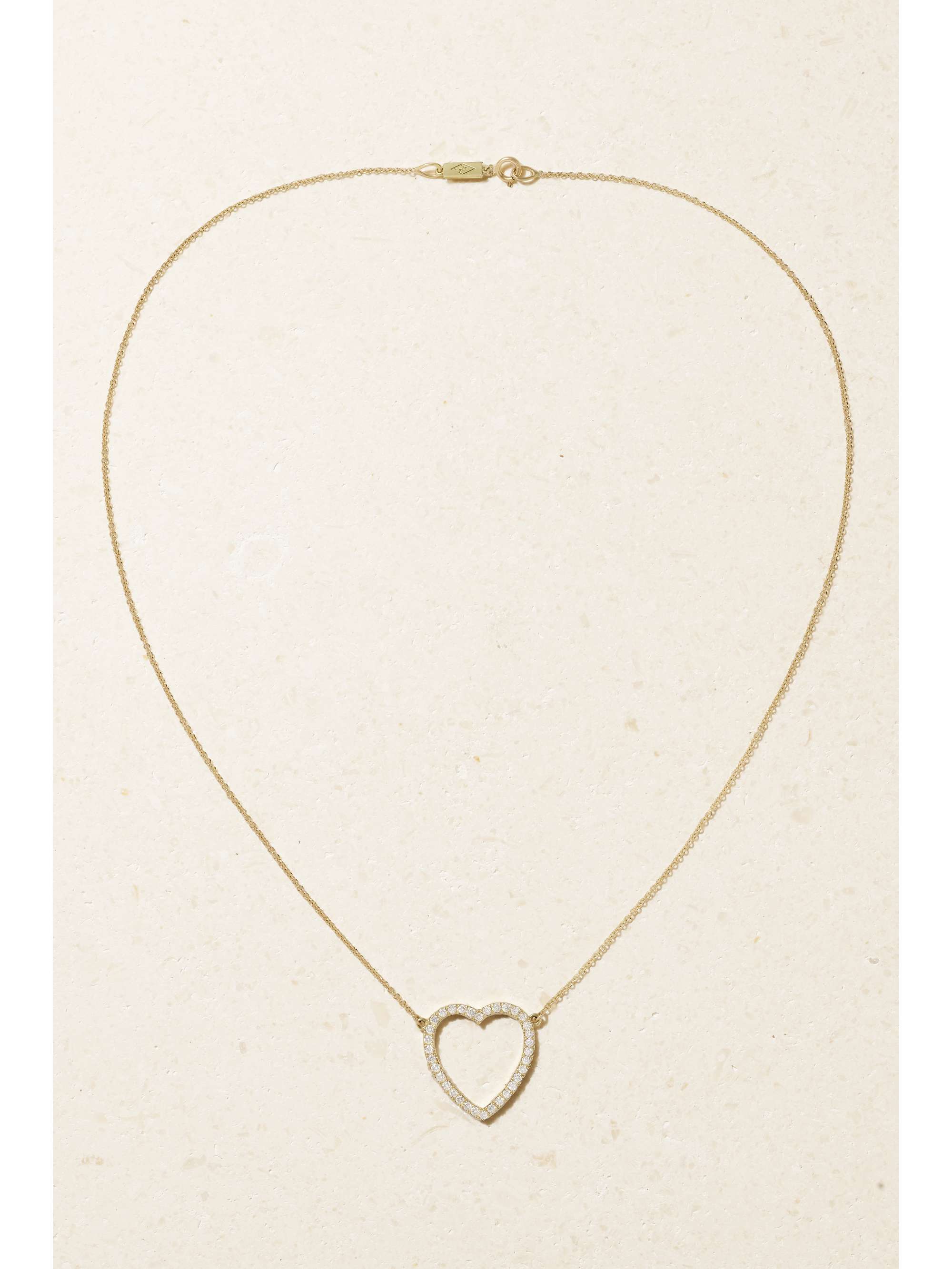 JENNIFER MEYER 18-karat gold diamond necklace