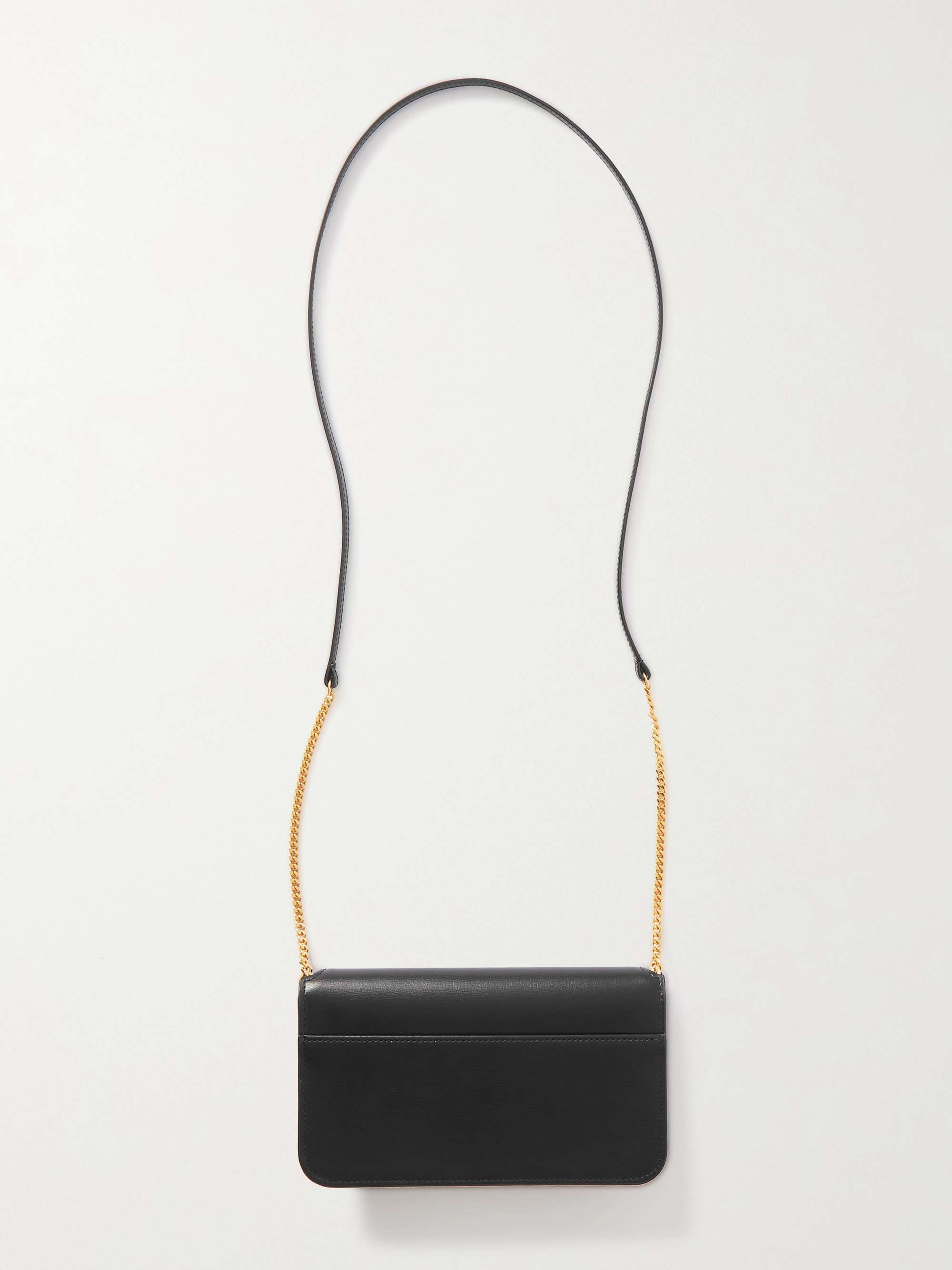 SAINT LAURENT Monogramme leather pouch