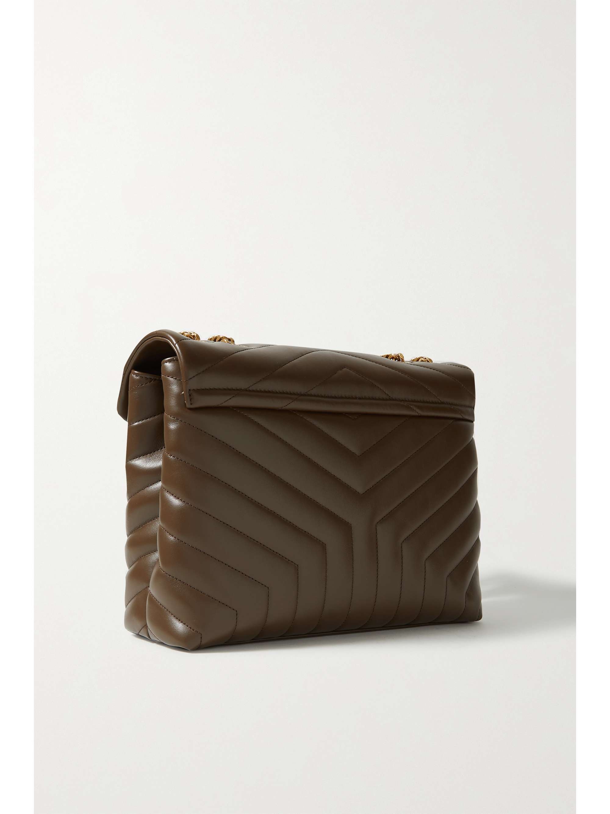 SAINT LAURENT Loulou medium quilted leather shoulder bag NETAPORTER