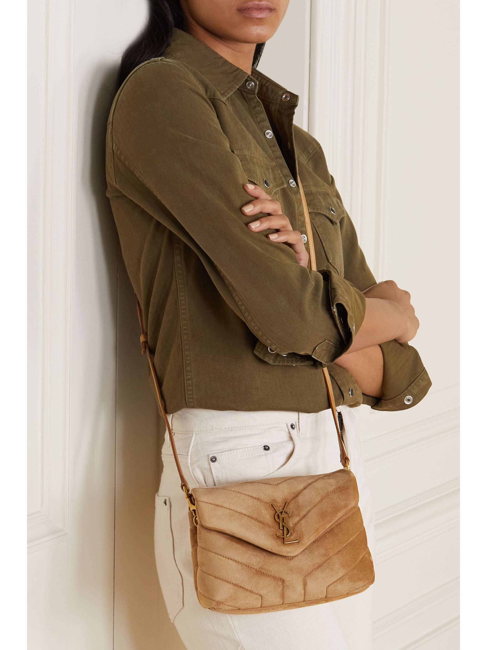 saint laurent loulou suede