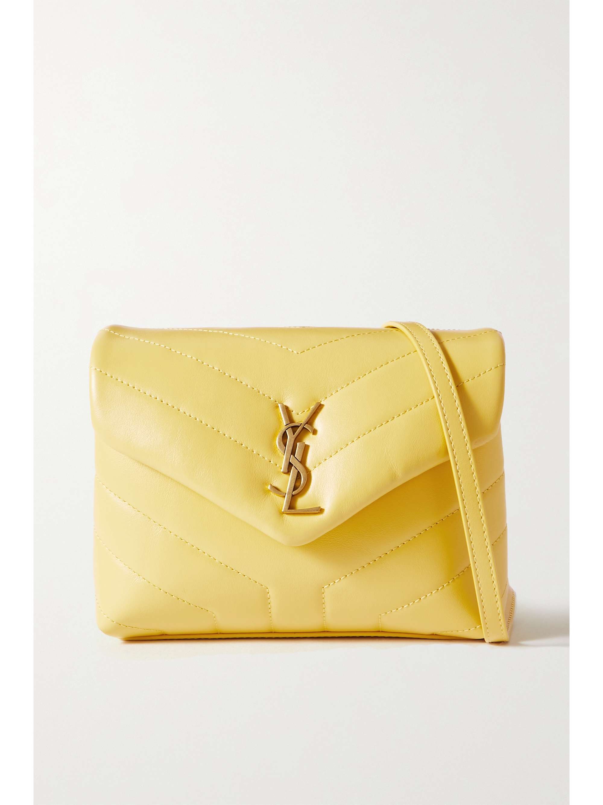 yellow ysl bag
