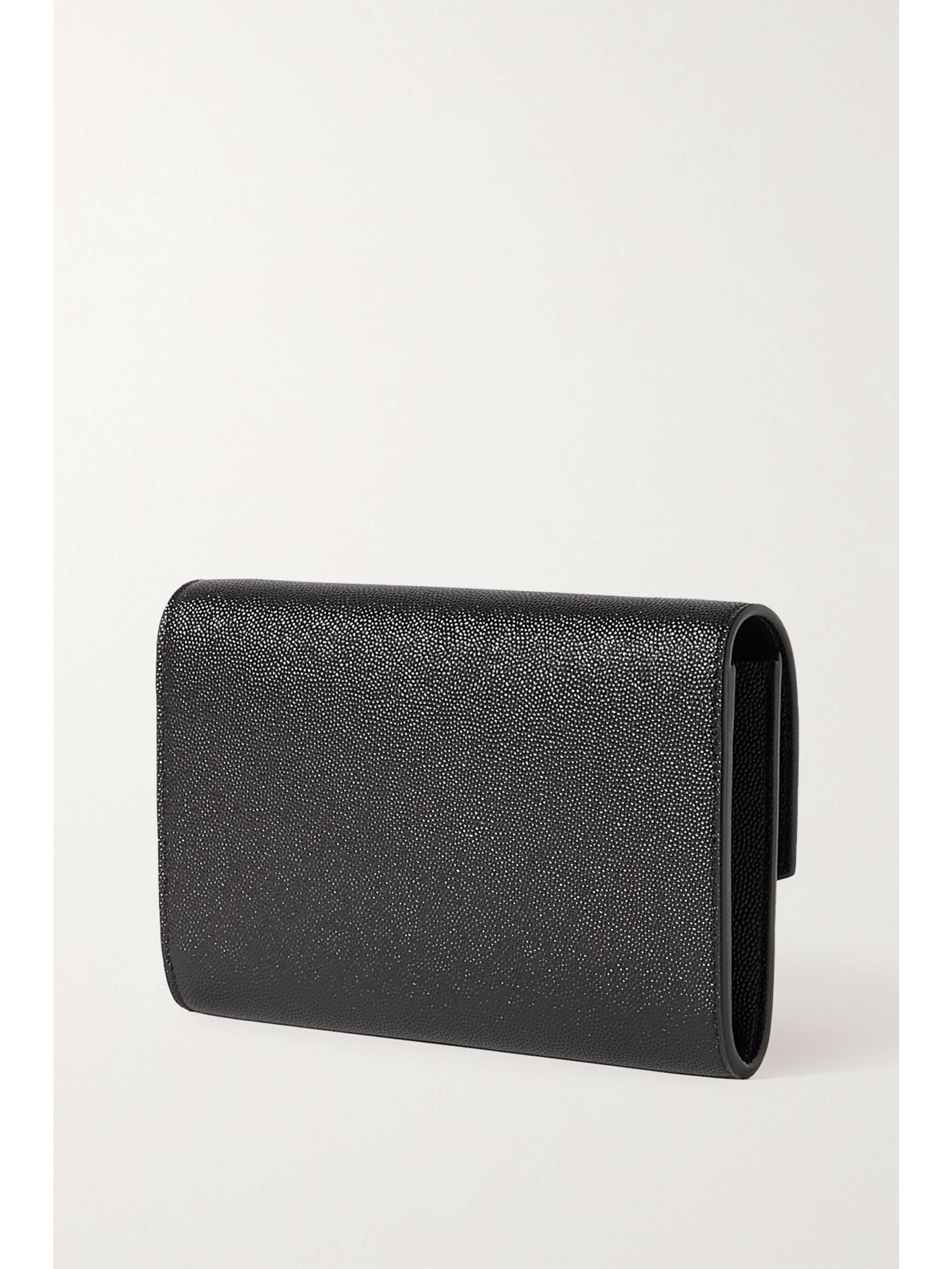 SAINT LAURENT Uptown texturedleather shoulder bag NETAPORTER