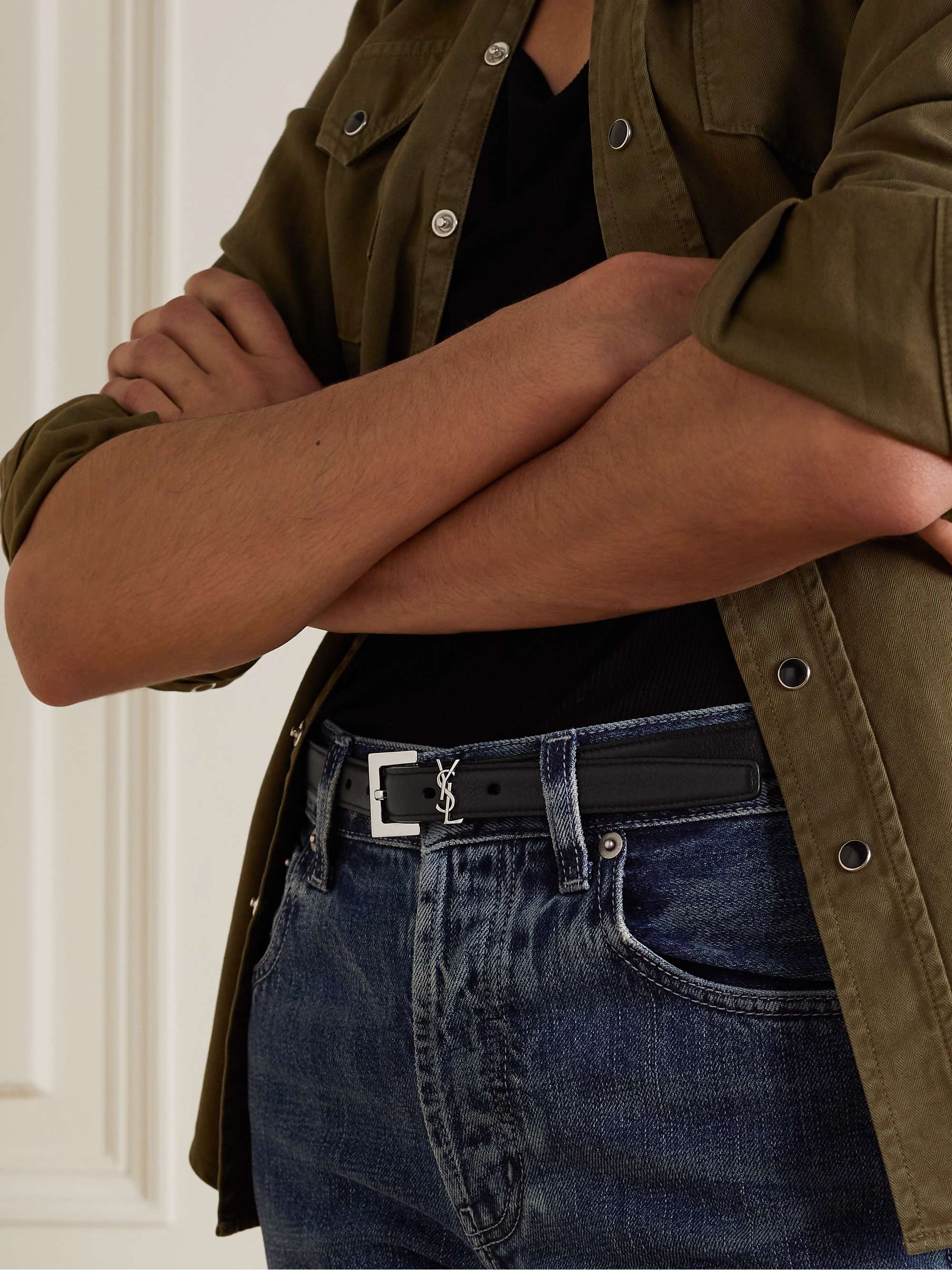 saint laurent belt