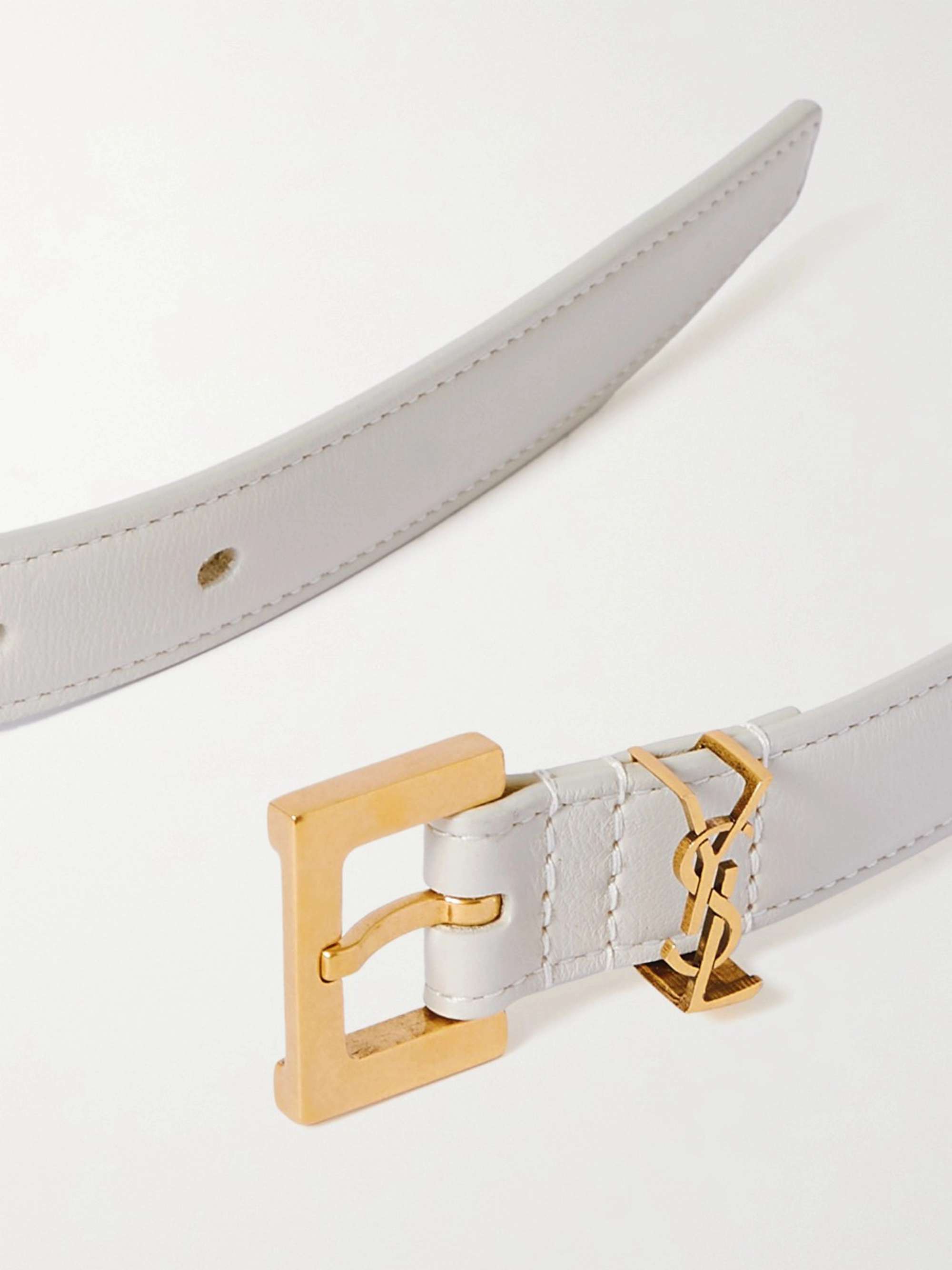 SAINT LAURENT Leather belt