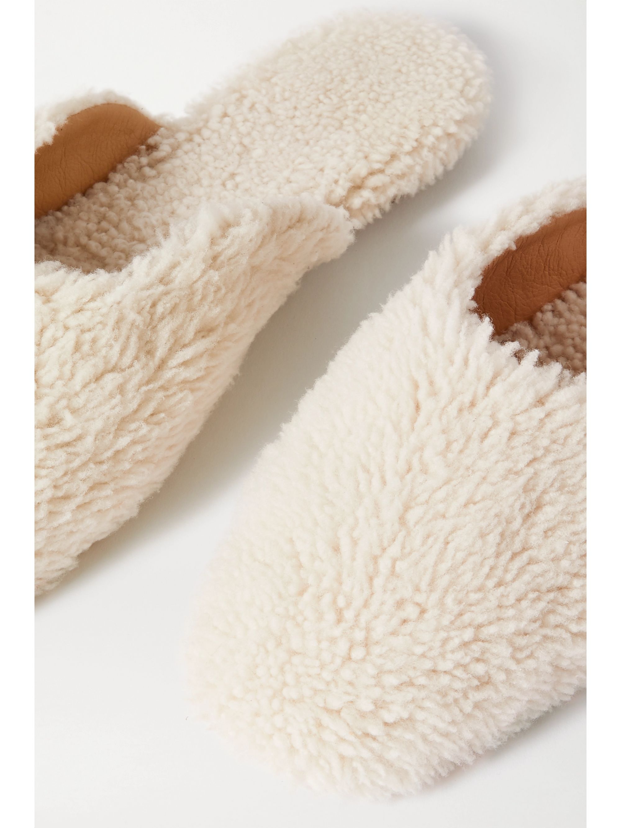 target shearling slippers