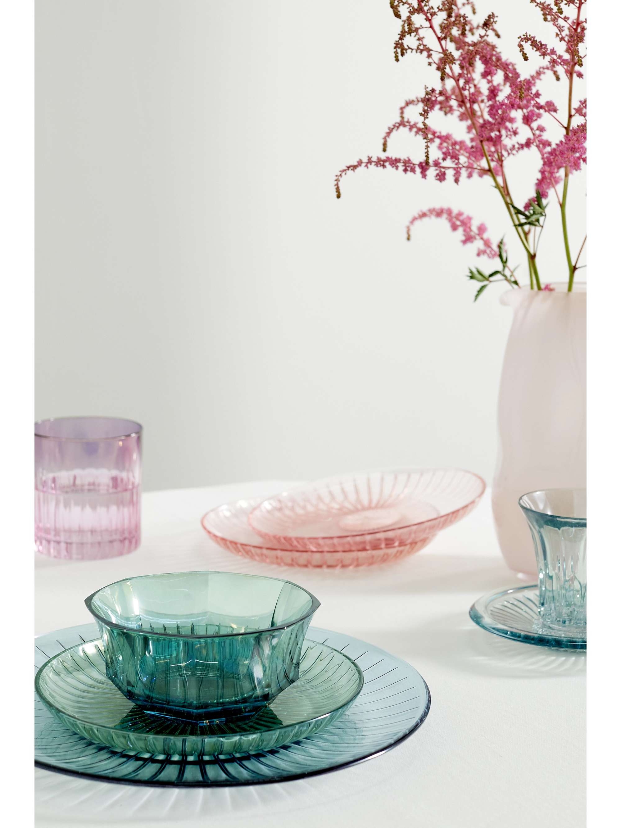 LUISA BECCARIA Bol en cristal dégradé, 12,8 cm