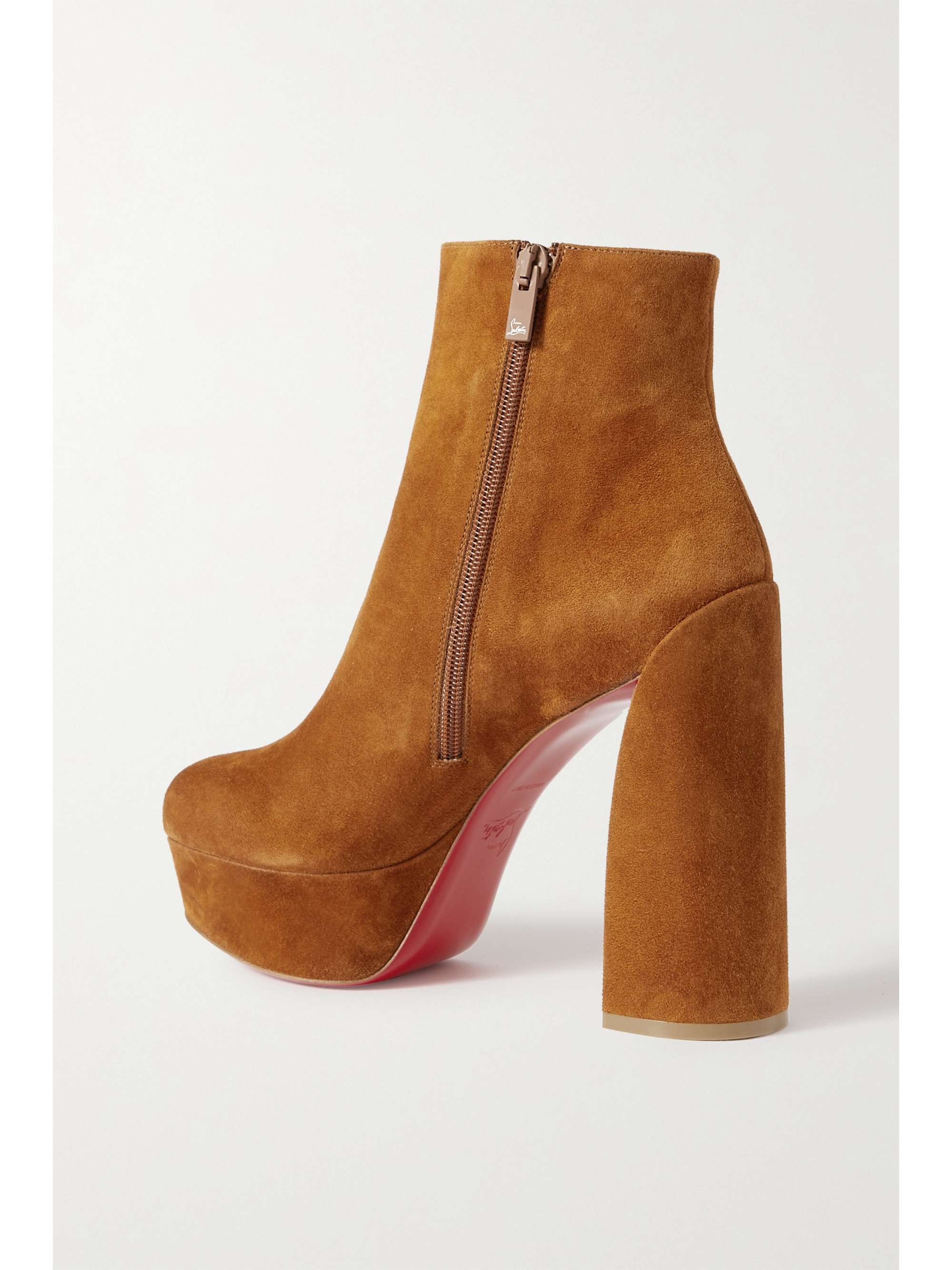 christian louboutin platform booties