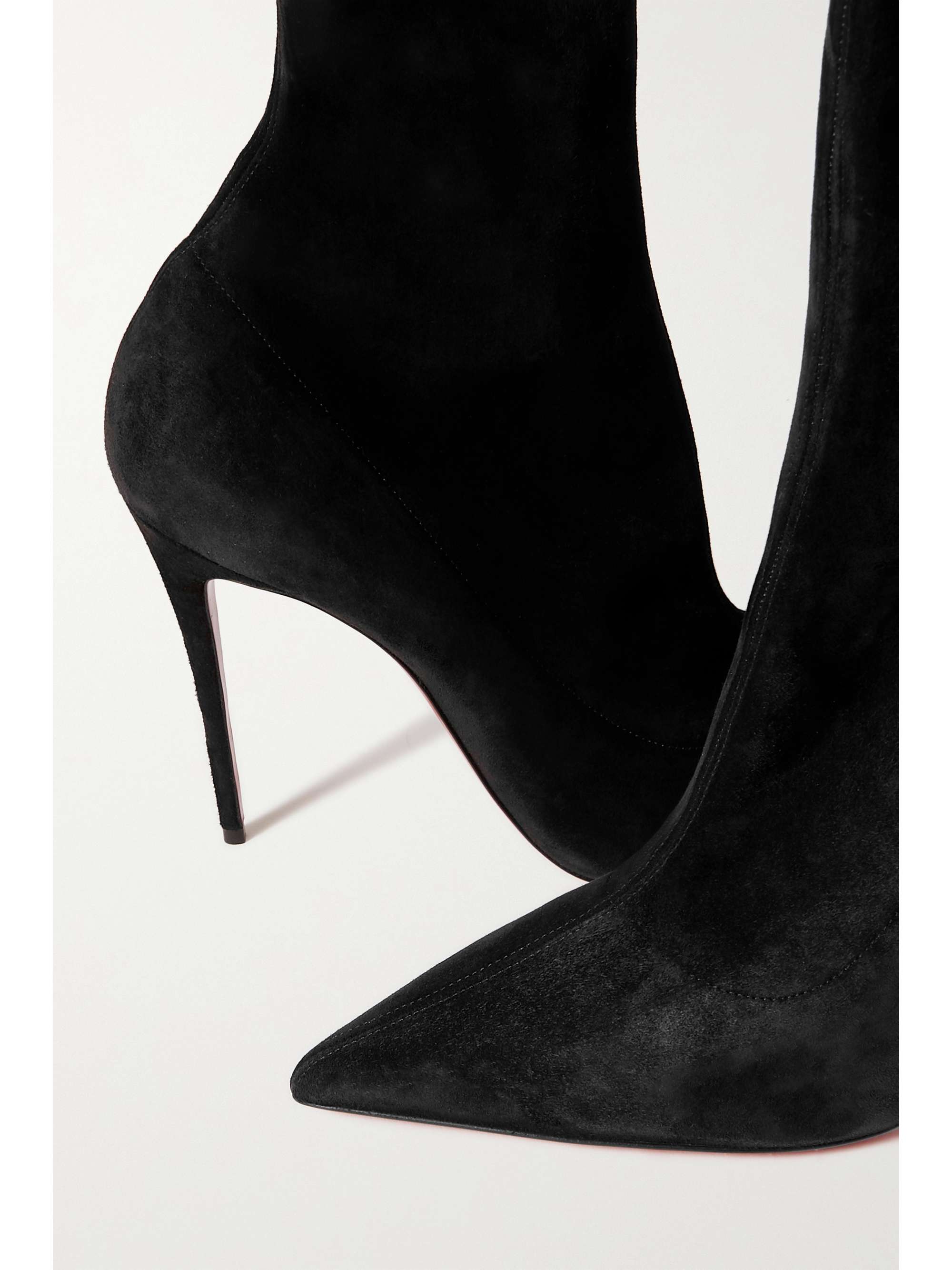 CHRISTIAN LOUBOUTIN Kate Botta Alta stretch-suede over-the-knee boots