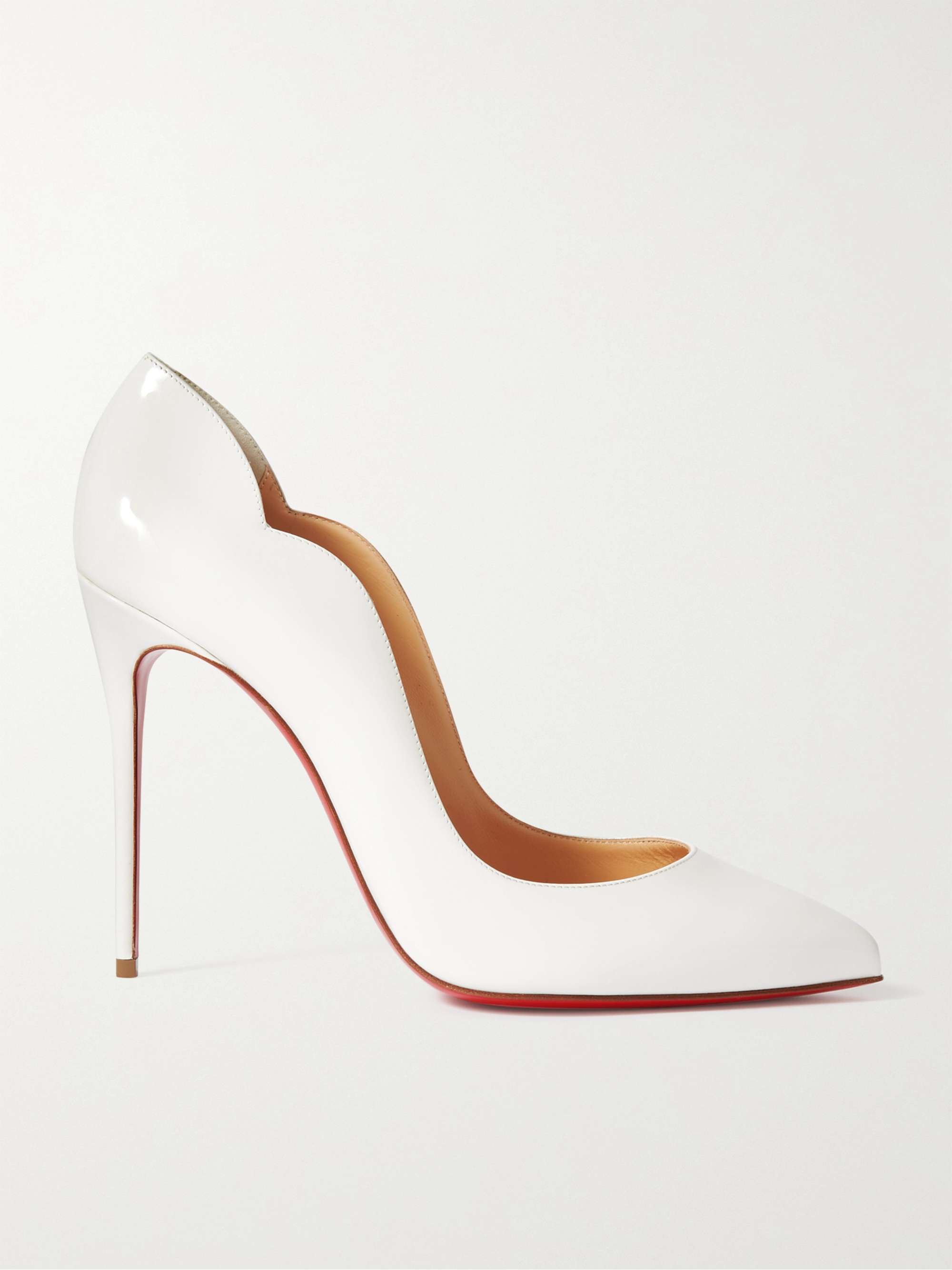 New Christian Louboutin HOT CHICK 100 Glitter 37 Heel Bride Wedding Shoes  $795