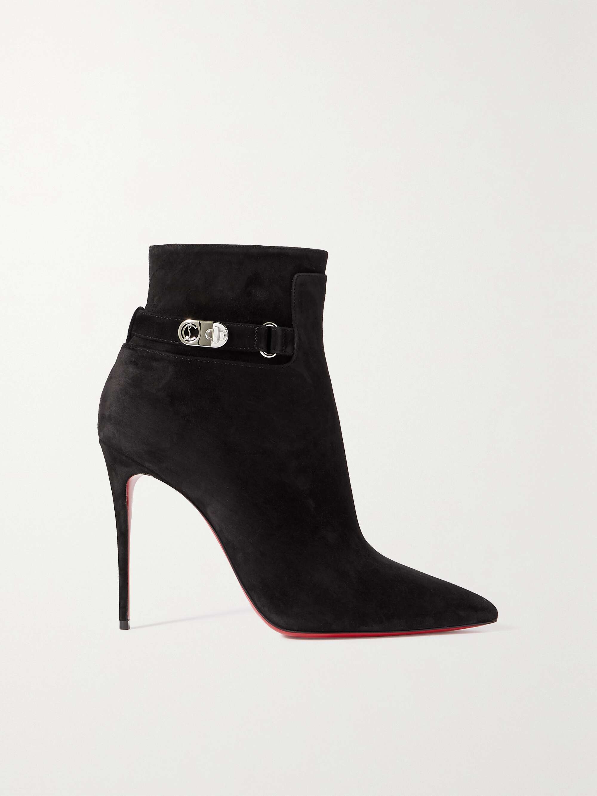 Lock So Kate 100 suede ankle boots