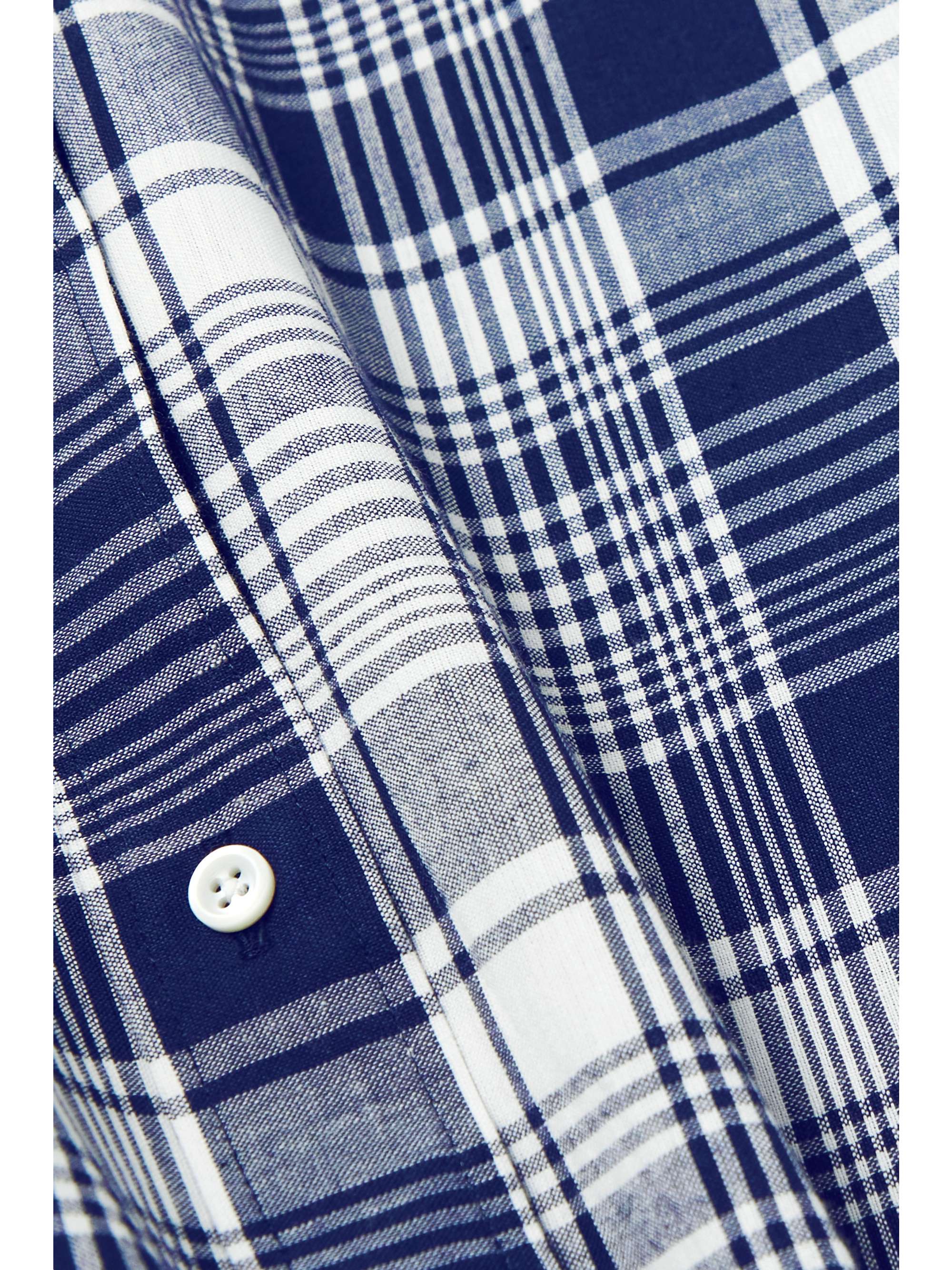 THOM BROWNE Checked cotton shirt dress