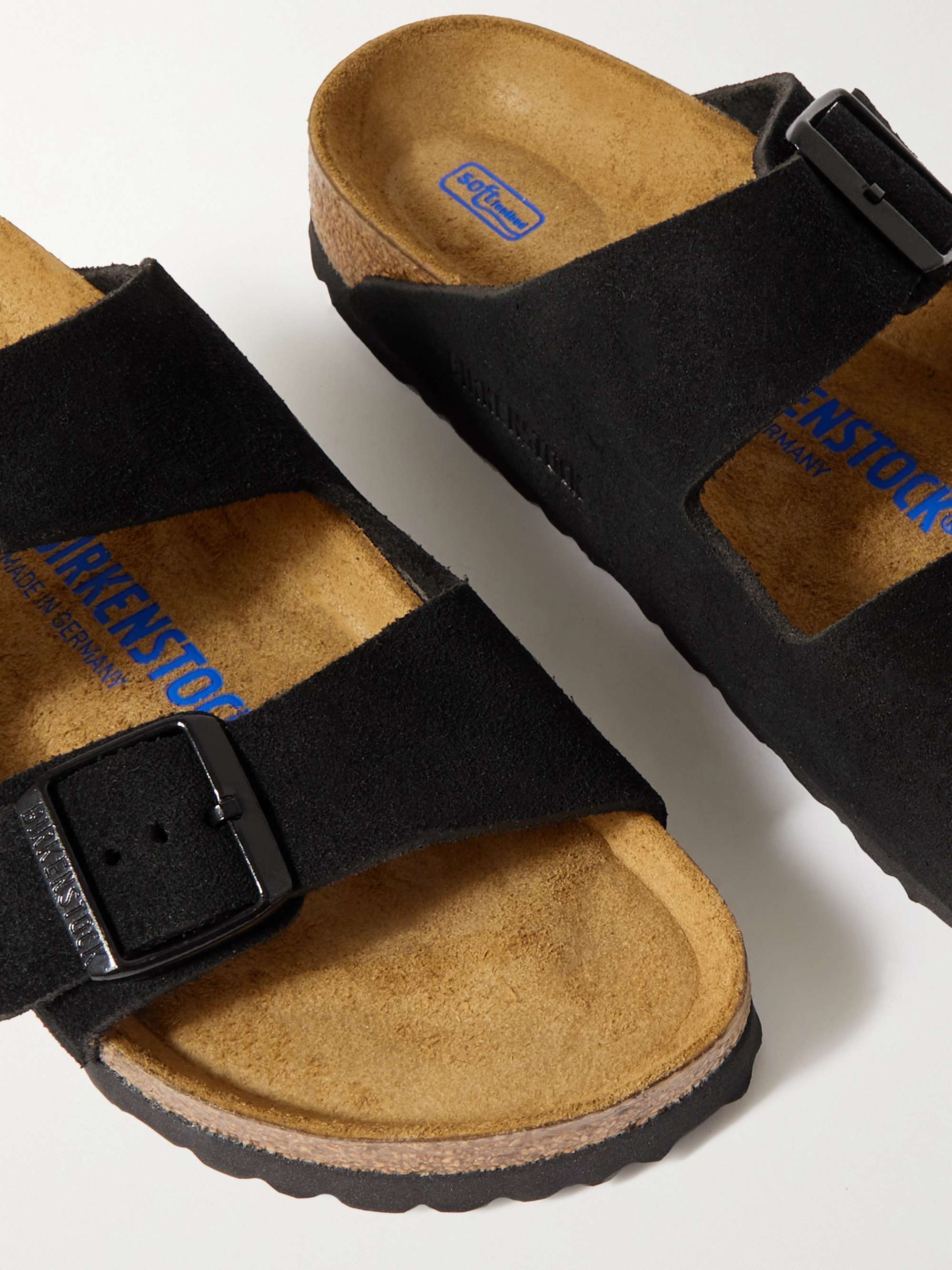 BIRKENSTOCK Arizona suede sandals