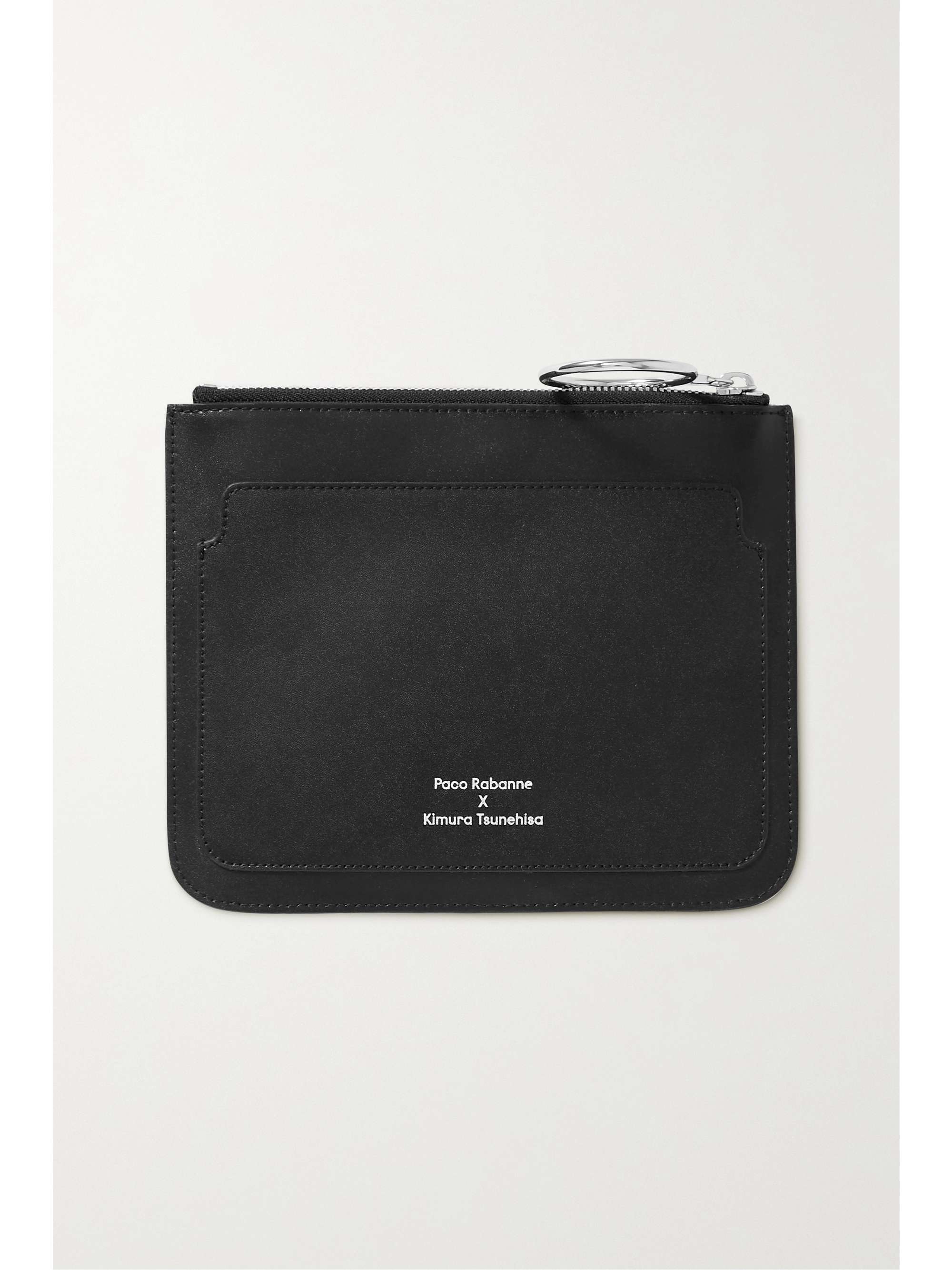 RABANNE + Tsunehisa Kimura Beutel aus Leder mit Print