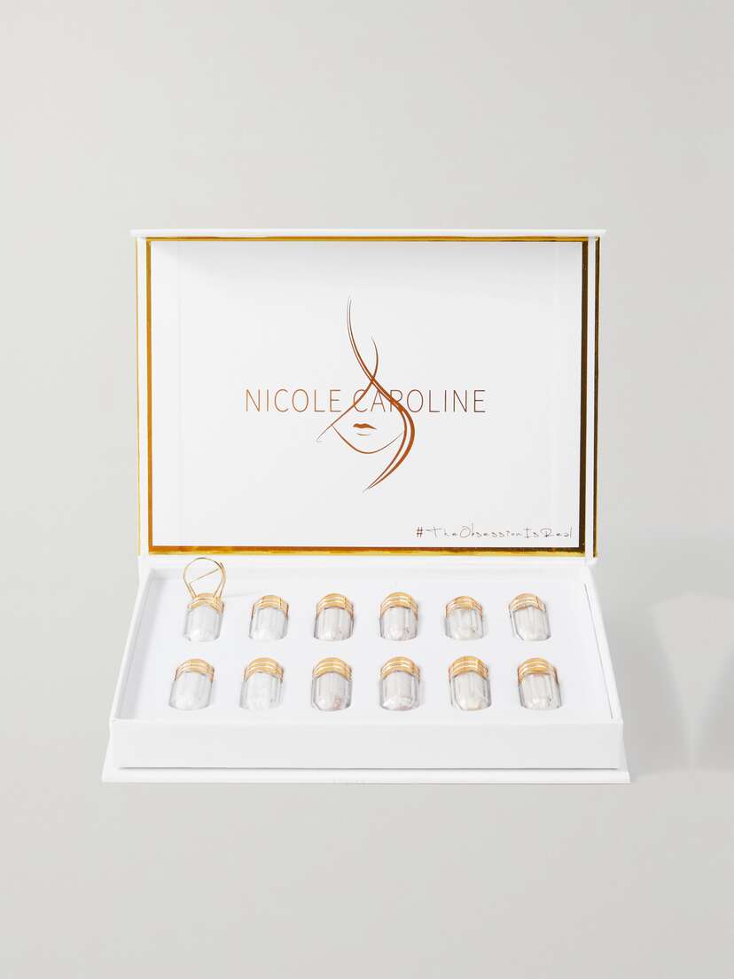 NICOLE CAROLINE Ice Facial Refill Blends X 12