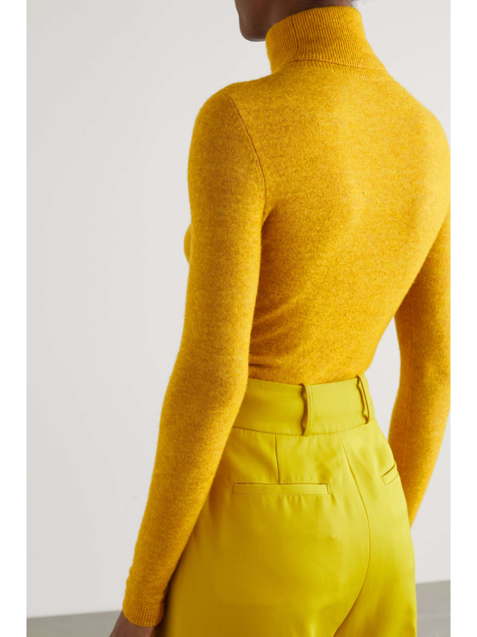 SERGIO HUDSON Alpaca turtleneck sweater