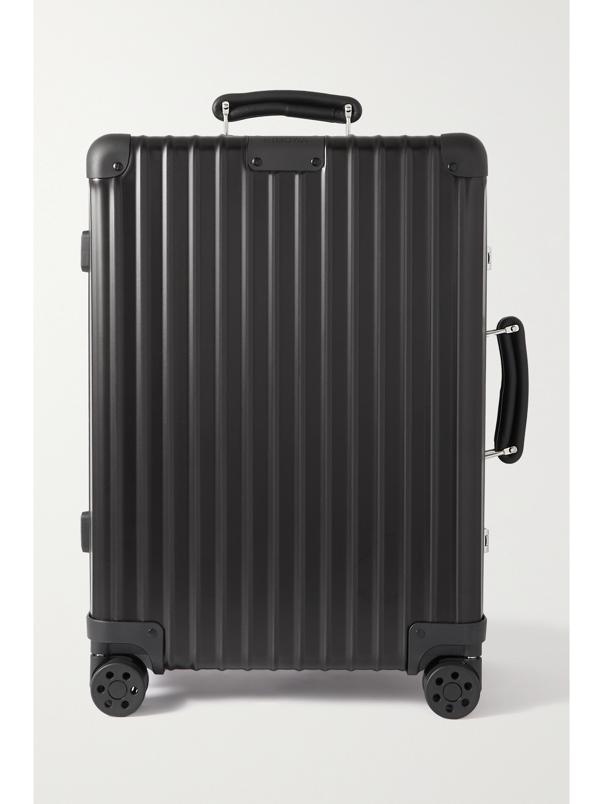 Rimowa Classic Cabin Aluminum Suitcase In Black