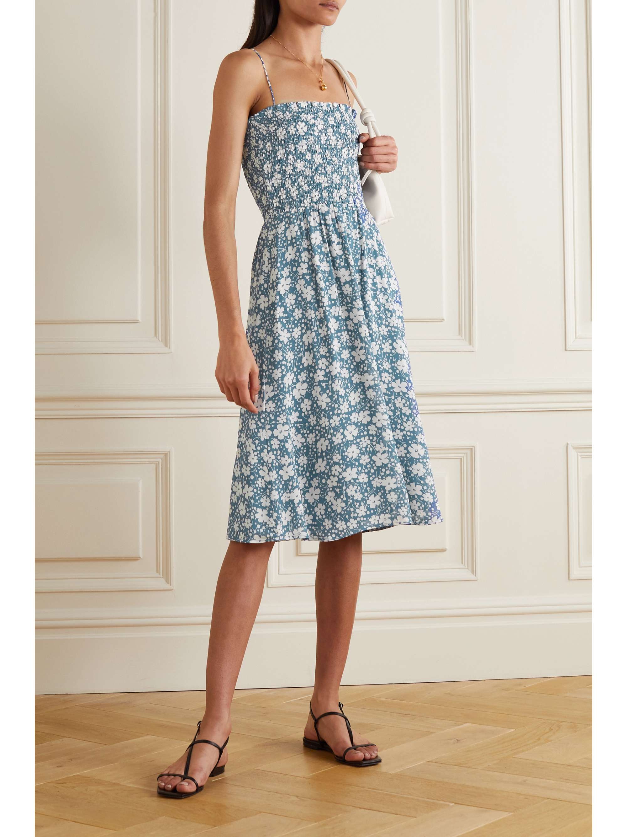 Reformation shirred dress Clearance