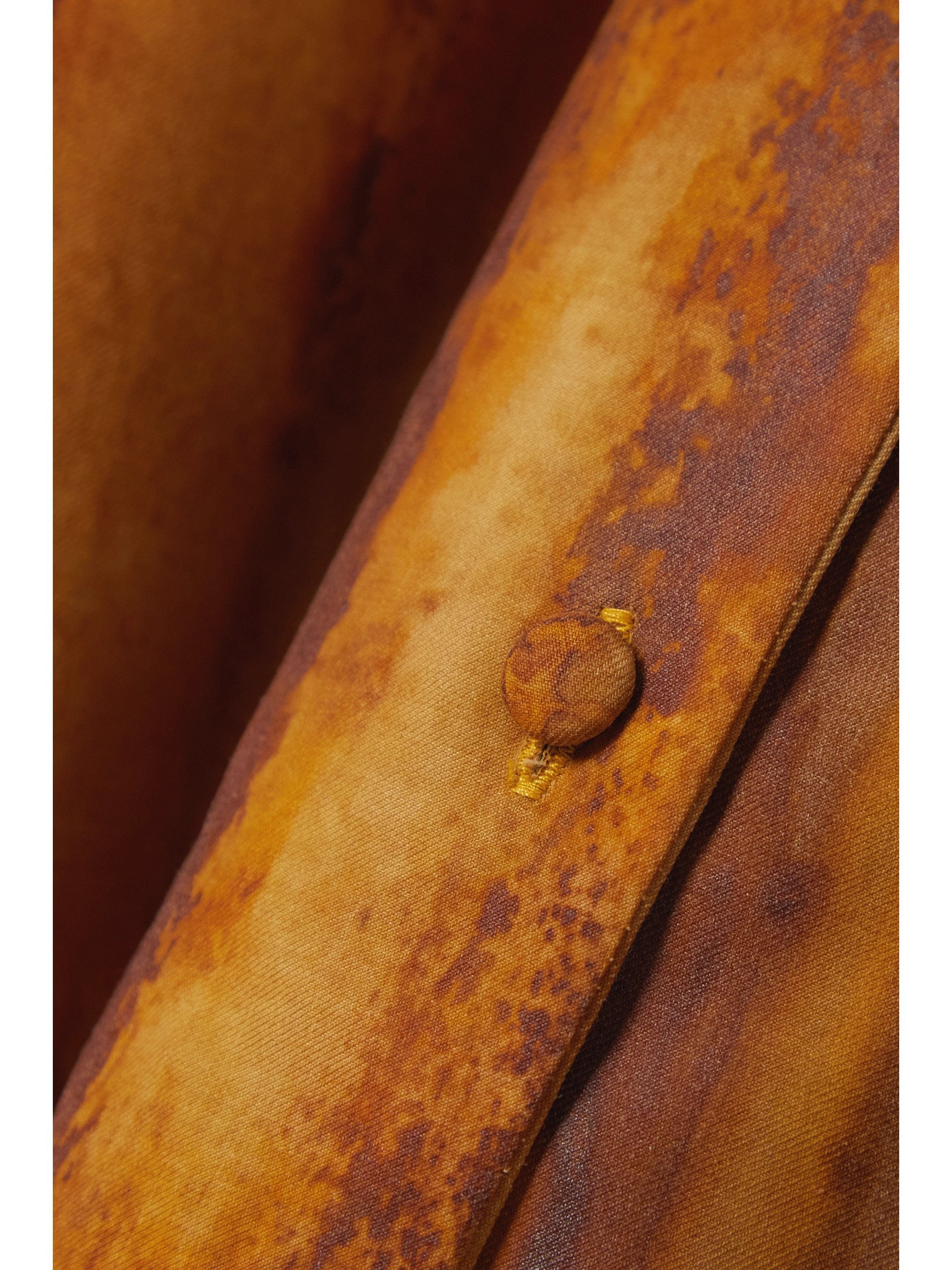 Thebe Magugu Oxidized wool shirt dress thumbnail