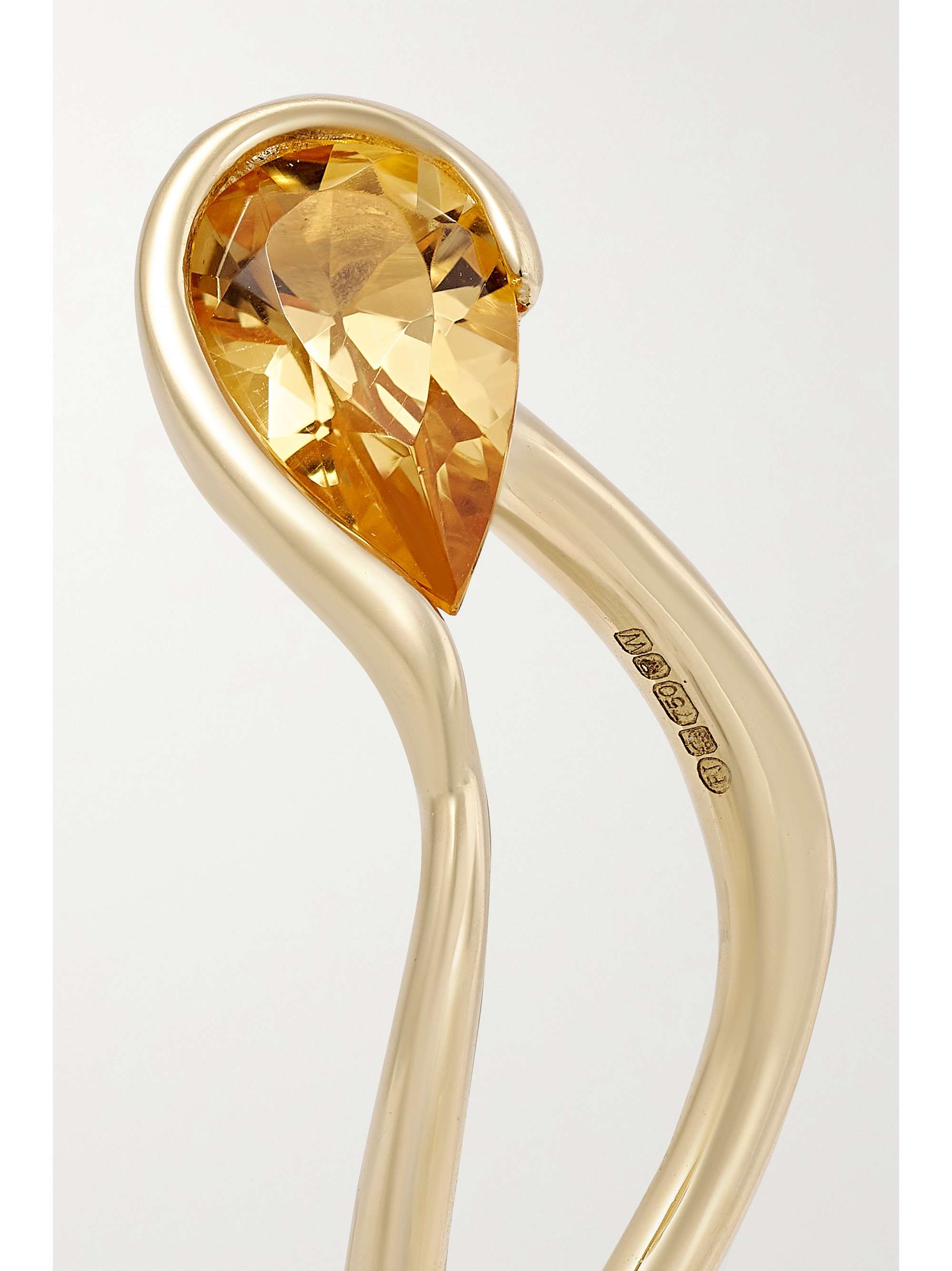 FERNANDO JORGE Bague en or rose 18 carats (750/1000) et rubellite Ignite