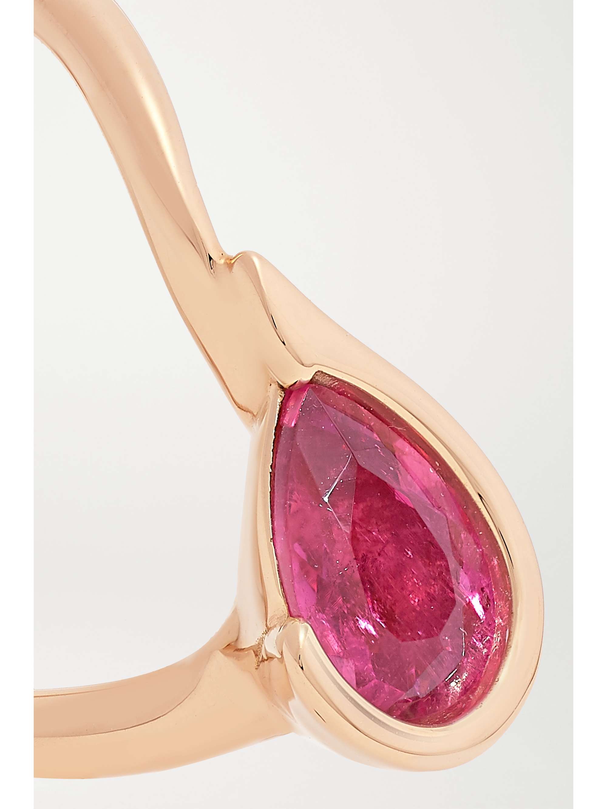 FERNANDO JORGE Ignite 18-karat rose gold rubellite ring