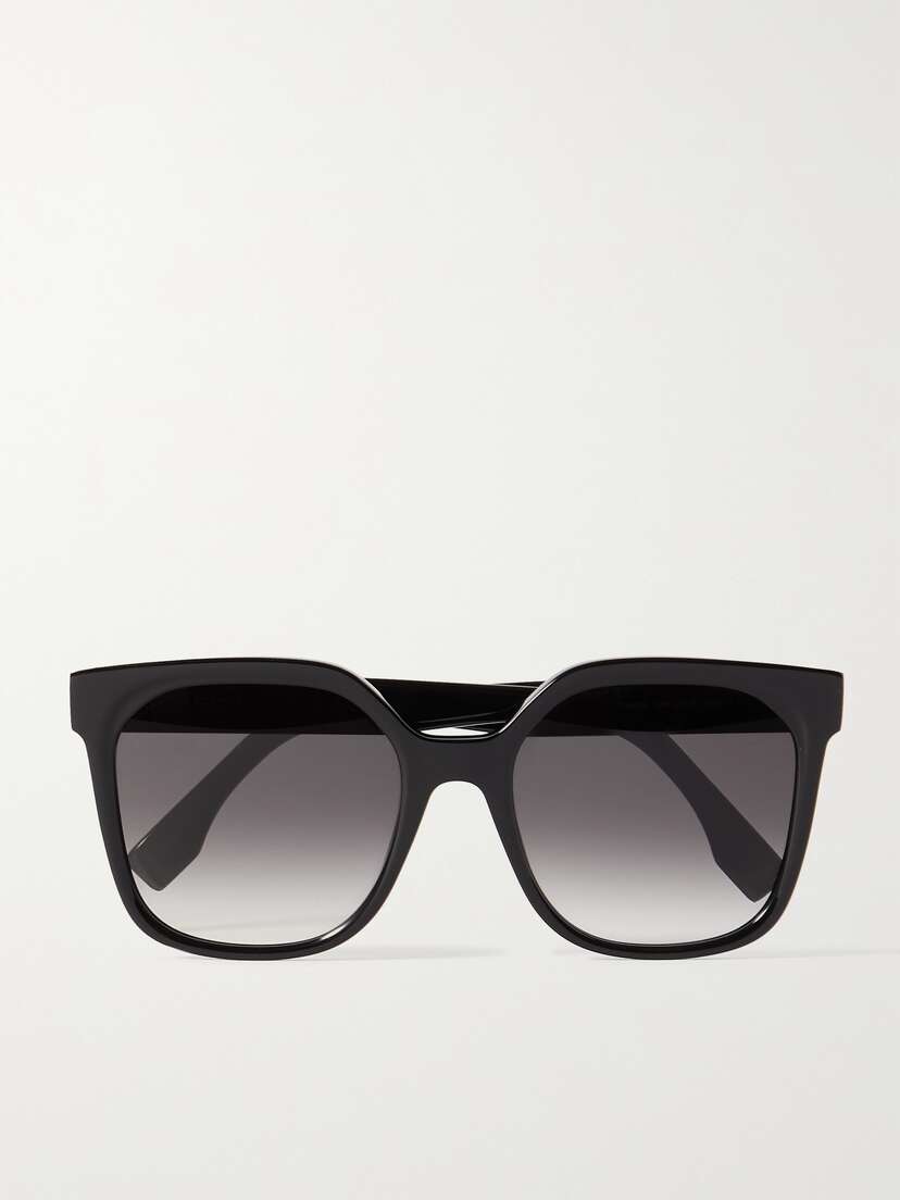 FENDI EYEWEAR Oversized Square-frame Acetate Sunglasses