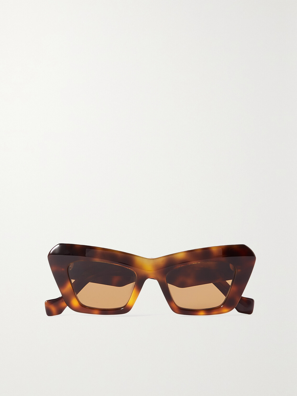 Loewe Cat-eye Tortoiseshell Acetate Sunglasses In Brown