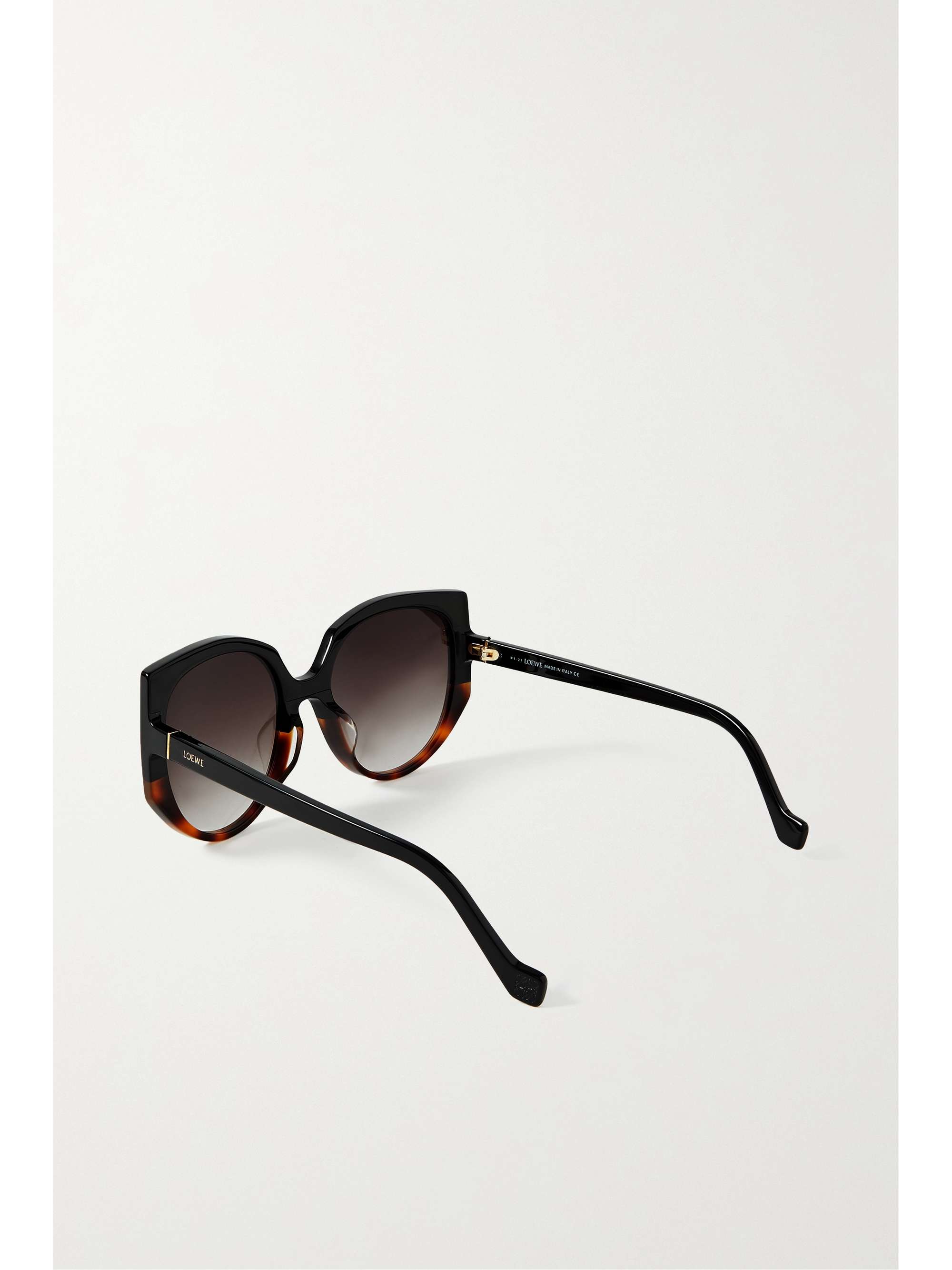 LOEWE EYEWEAR Cateye acetate sunglasses NETAPORTER