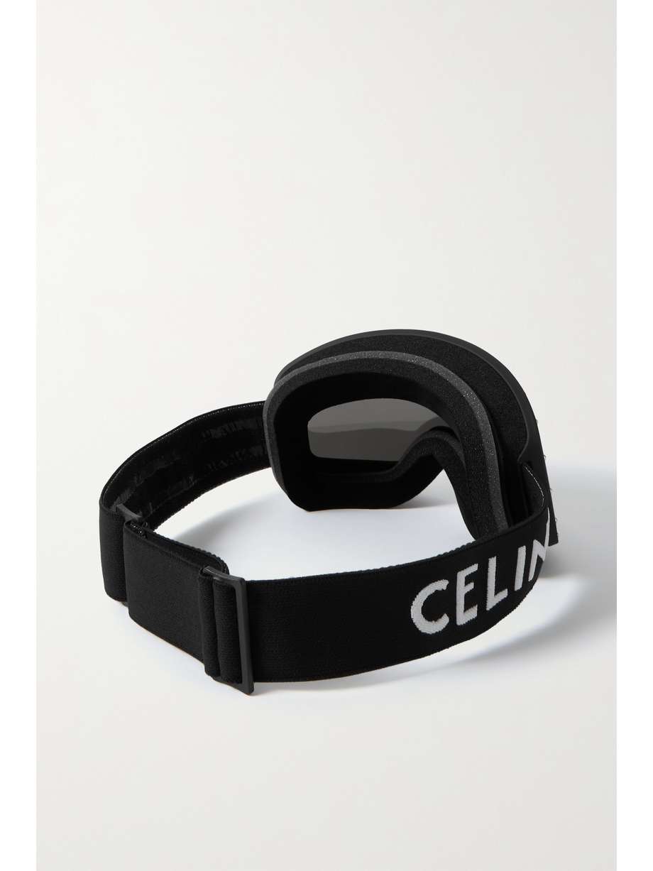 CELINE EYEWEAR Studded ski goggles NETAPORTER