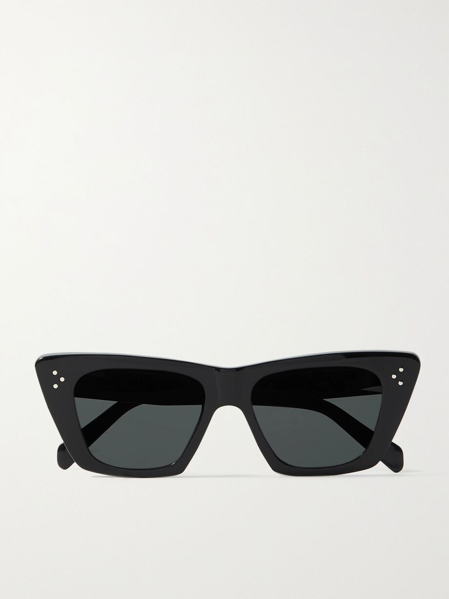 Cat-eye acetate sunglasses Celine