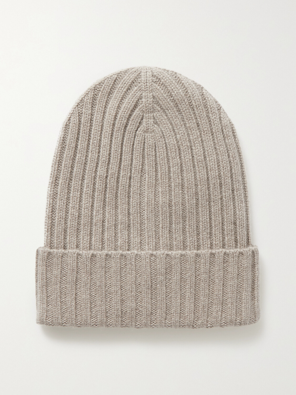 Arch4 - + Net Sustain Megan Ribbed Cashmere Beanie - Gray