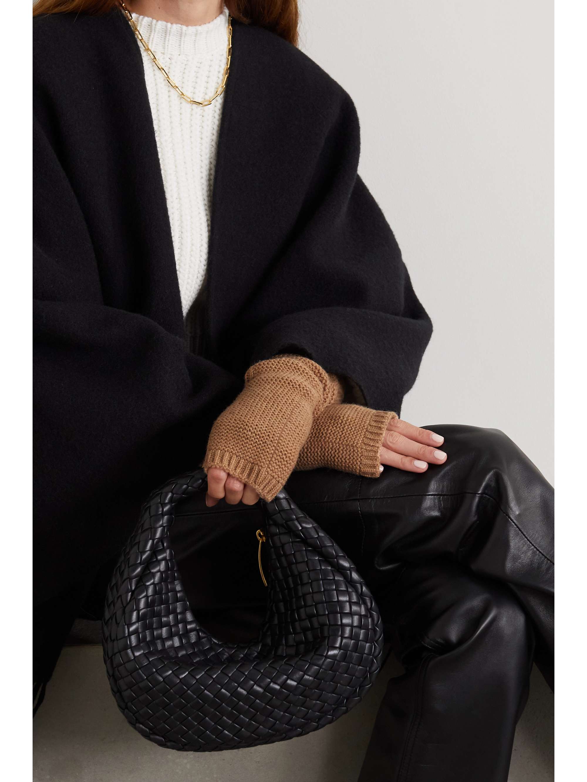 JOHNSTONS OF ELGIN Cashmere wristwarmers