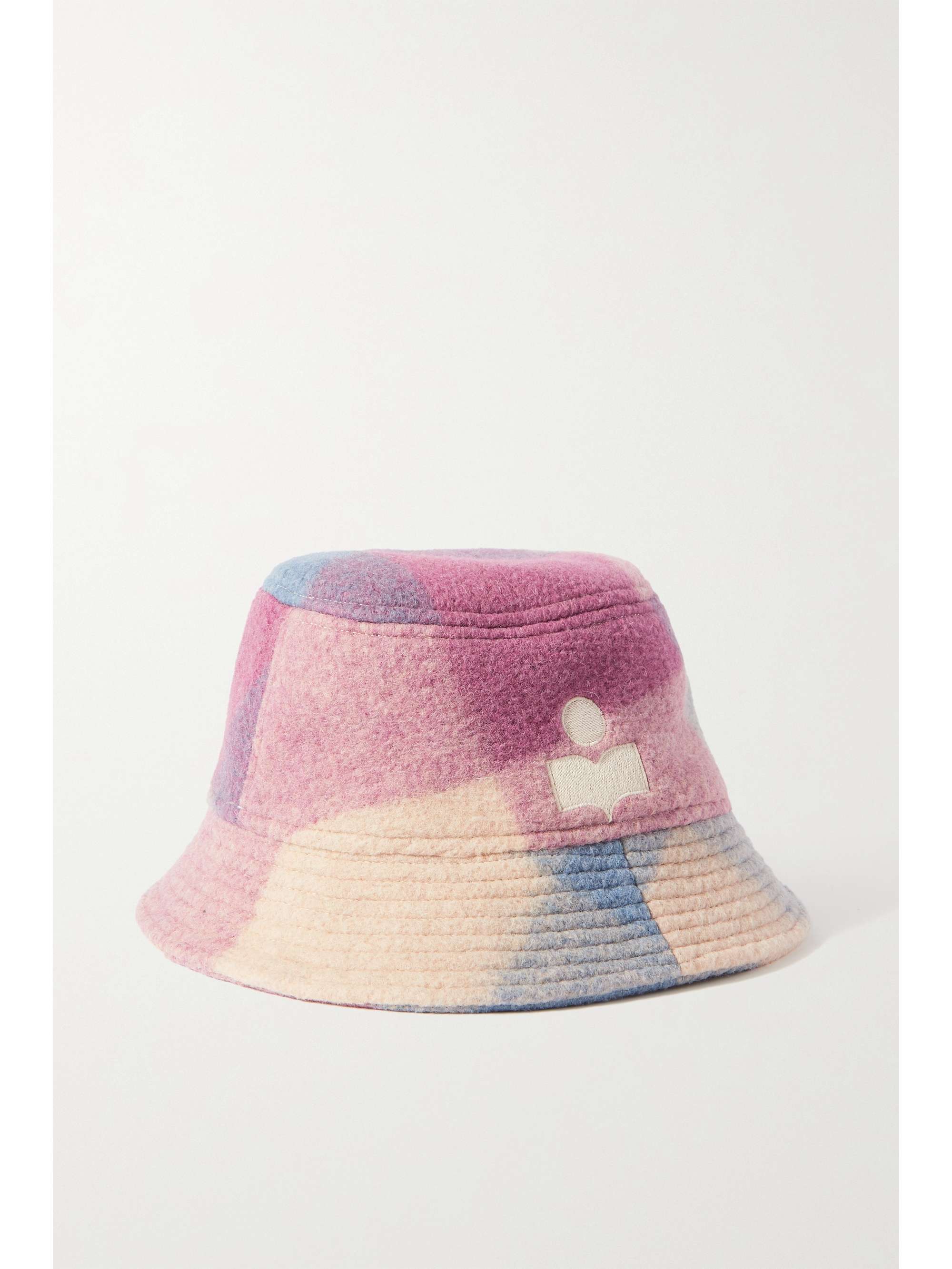 Pink Haley embroidered checked flannel 