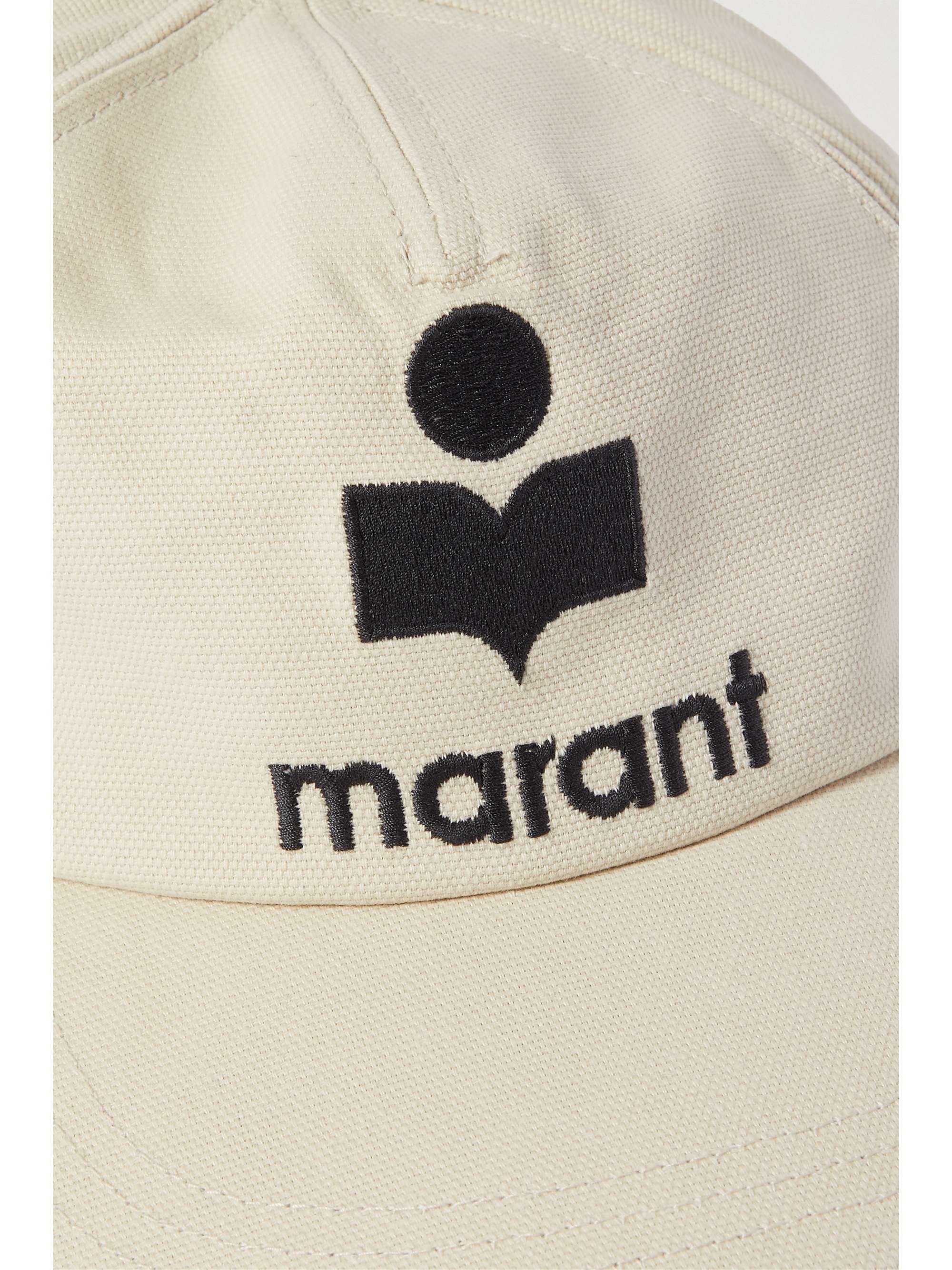 ISABEL MARANT Tyron embroidered cotton-canvas baseball cap
