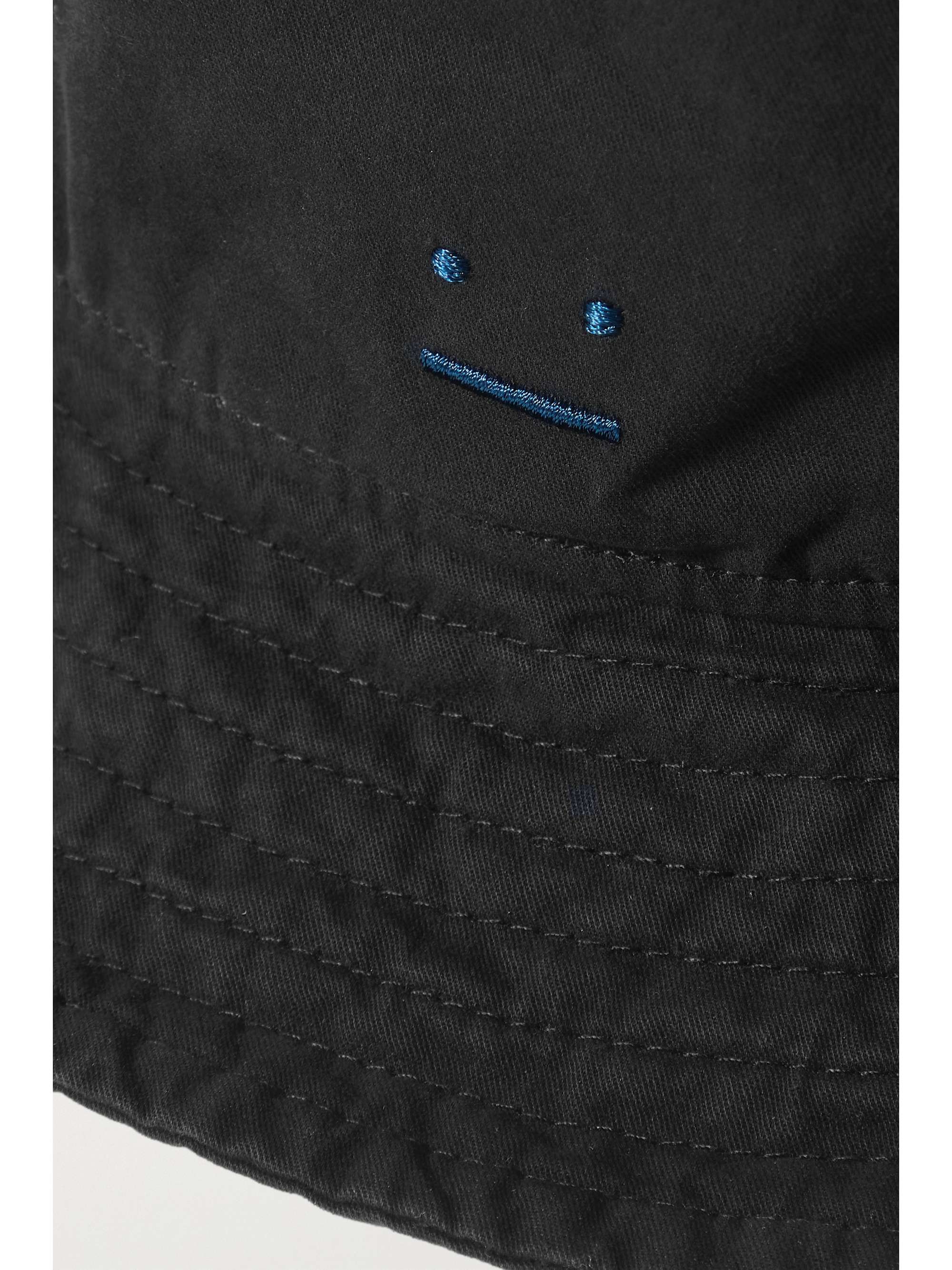 ACNE STUDIOS Buko appliquéd cotton bucket hat