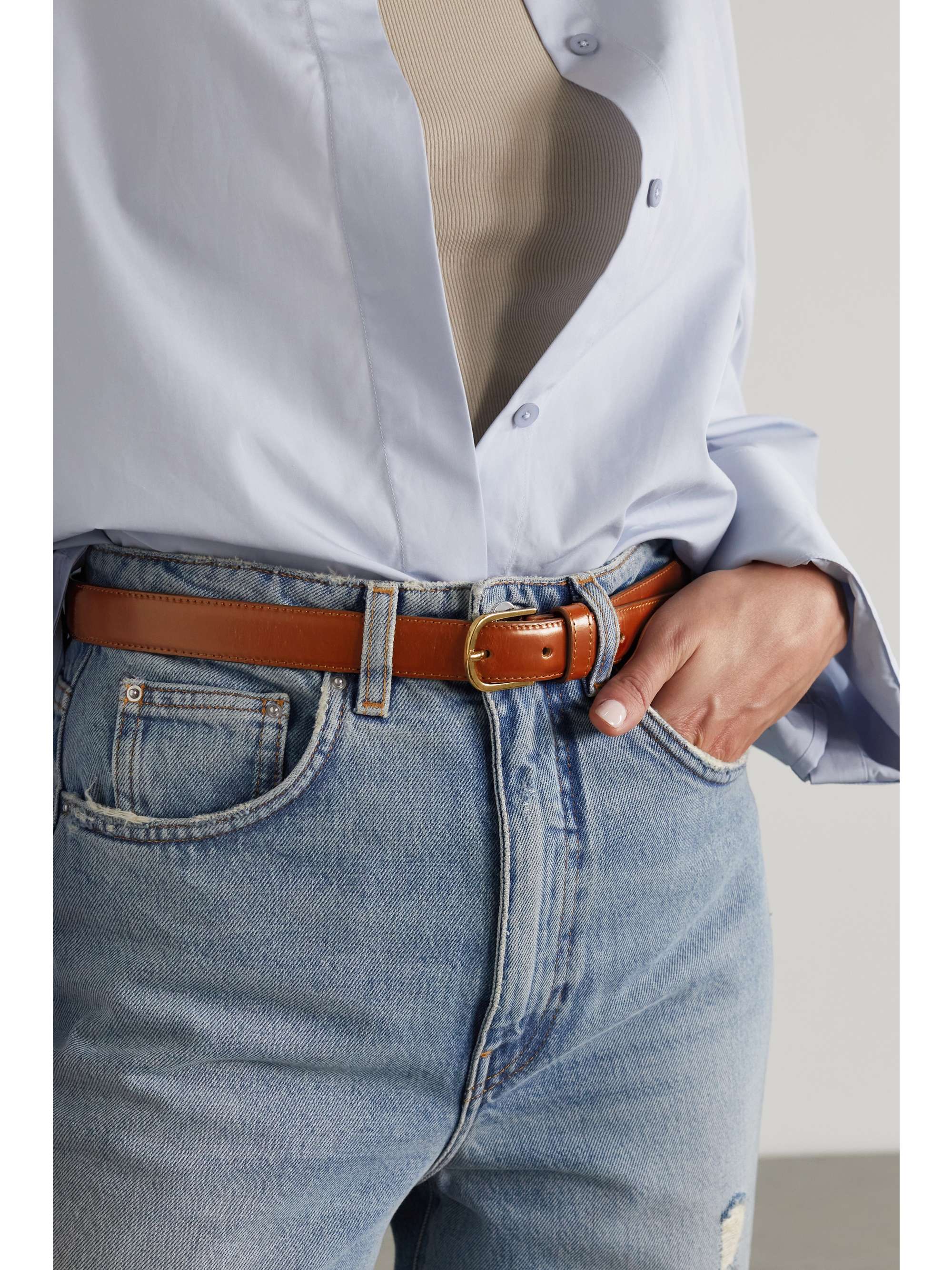 TOTEME Leather belt