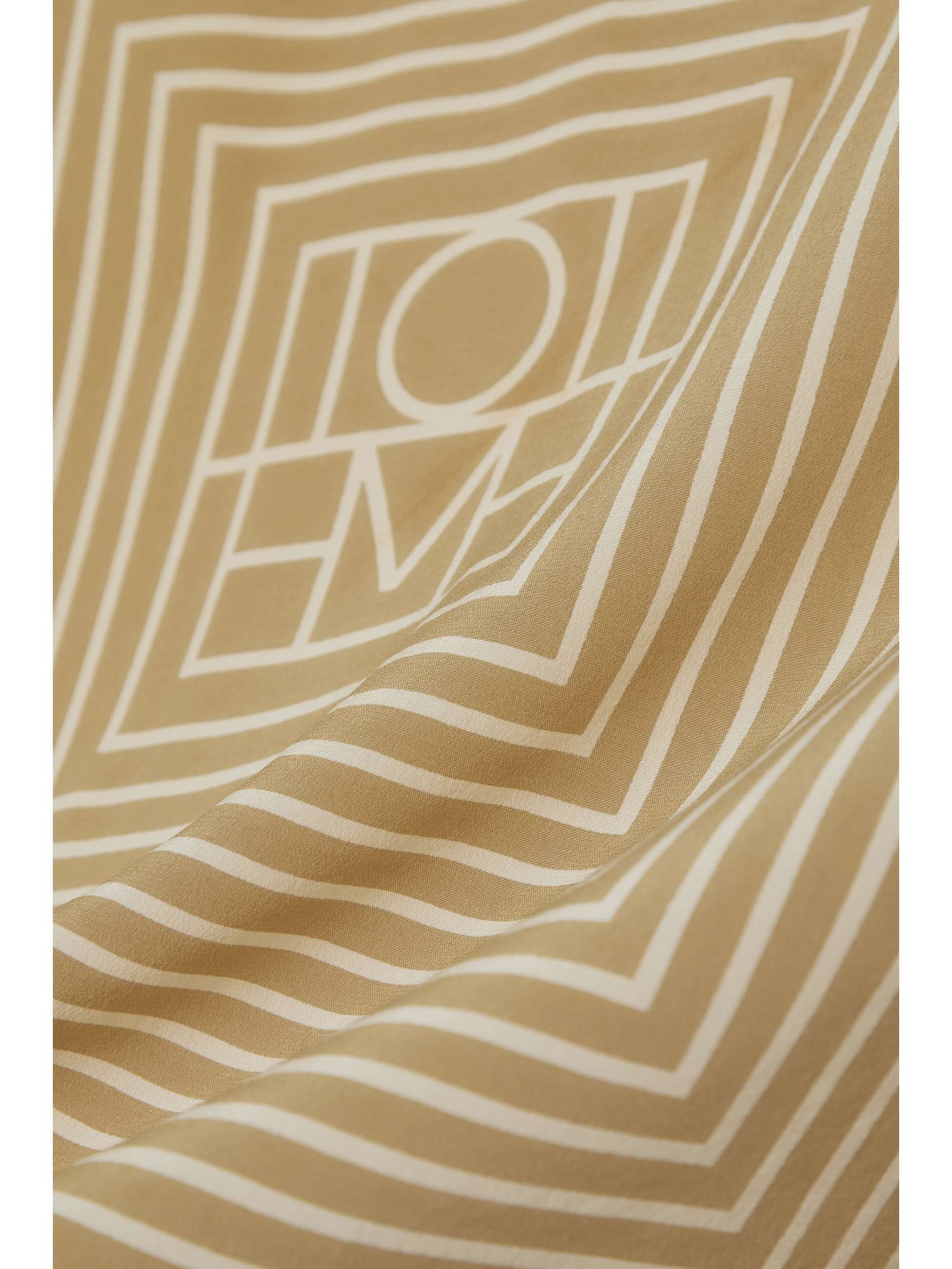 TOTEME Printed silk crepe de chine scarf