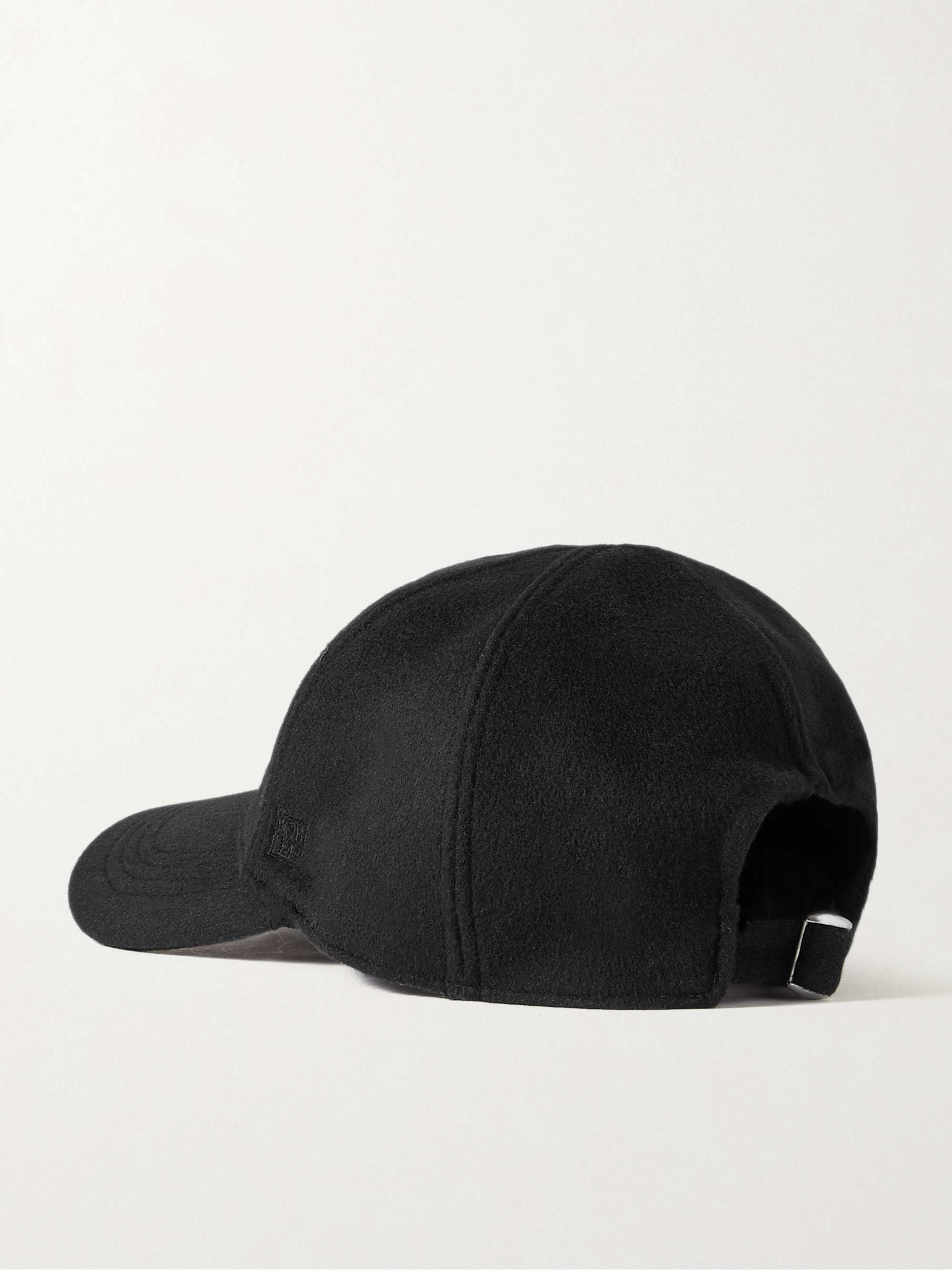 TOTEME Double wool and cashmere baseball cap